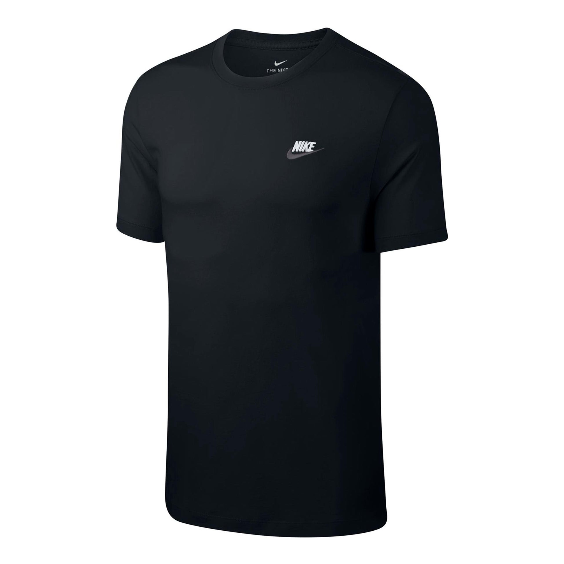 Nike Sportswear Club T-shirt Heren - zwart, donkergrijs