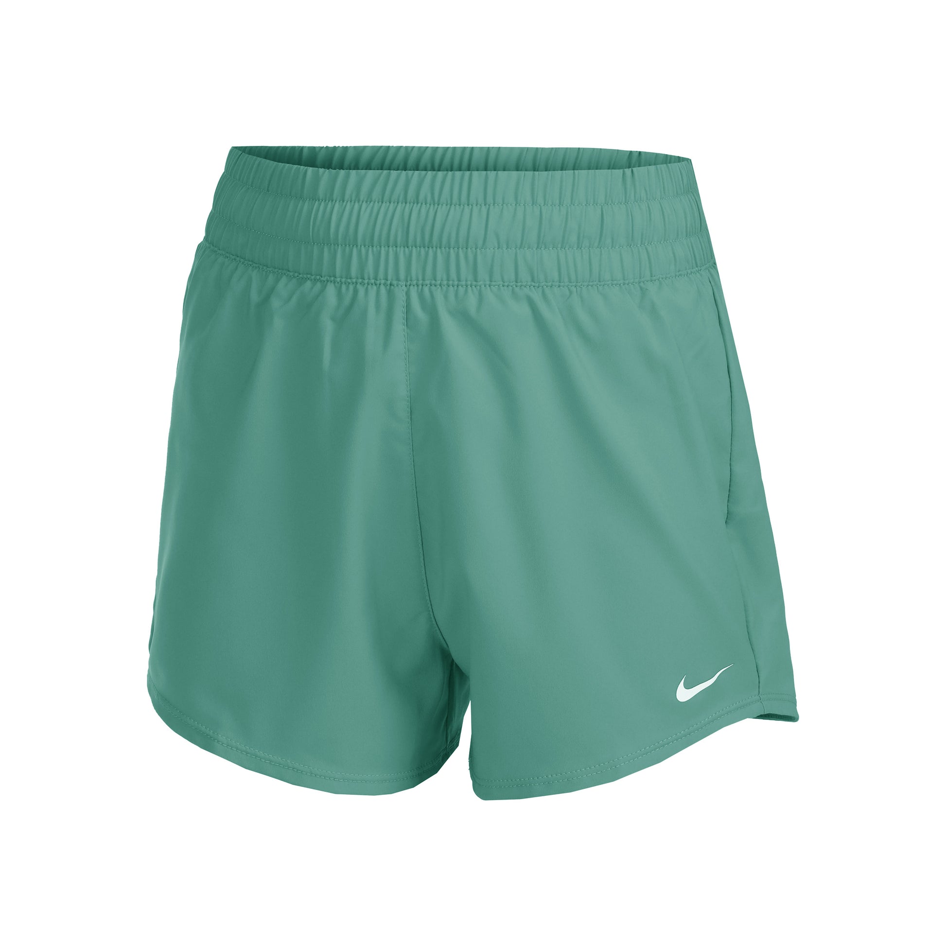 Nike Dri-Fit Big Kids High Waisted Woven Shorts Meisjes - donkergroen,