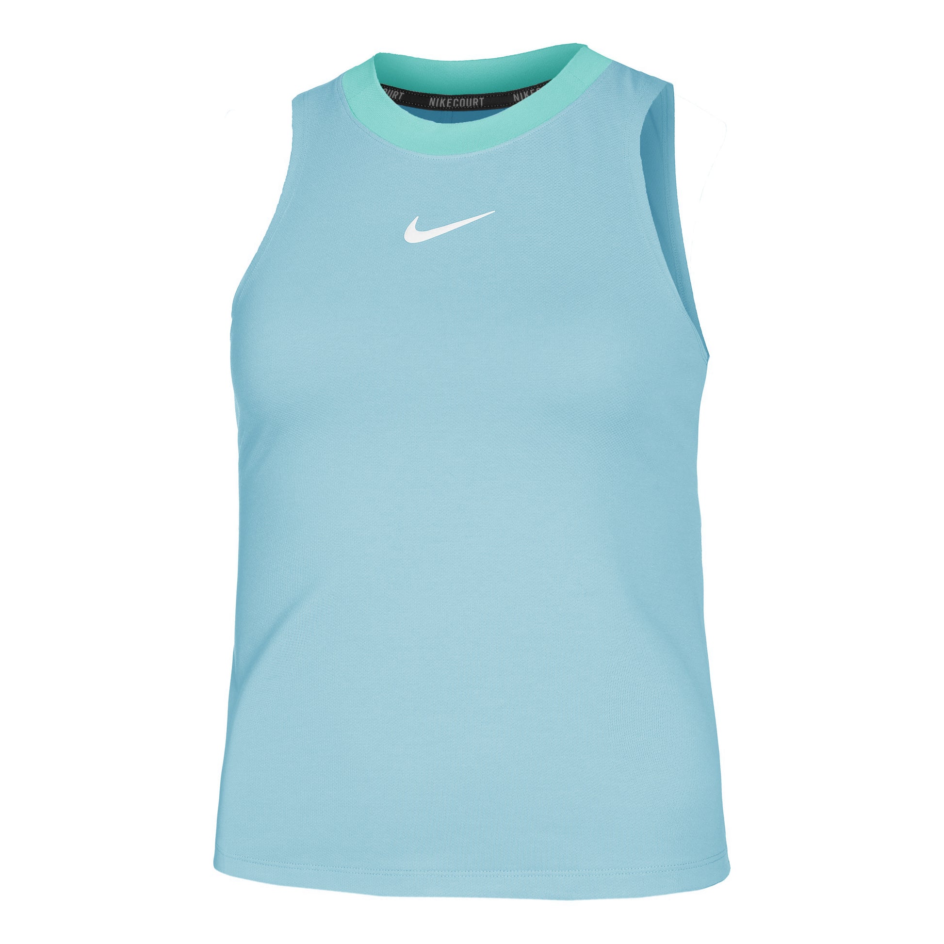 Nike Dri-Fit Court Advantage Tanktop Dames-Turkoois