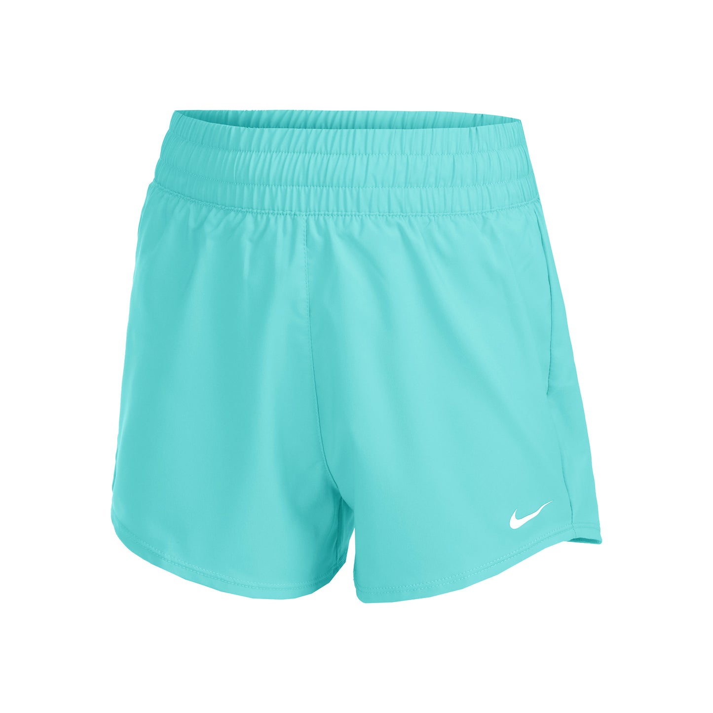 Nike Dri-Fit Big Kids High Waisted Woven Shorts Filles - turquoise,