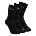 Everyday Plus Cushioned Crew Chaussettes De Sport Pack De 3-Noir