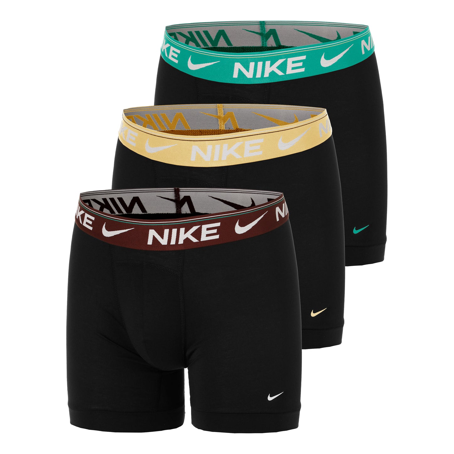 Nike Ultra Comfort Boxershort Verpakking 3 Stuks Heren-Zwart,Veelkleurig