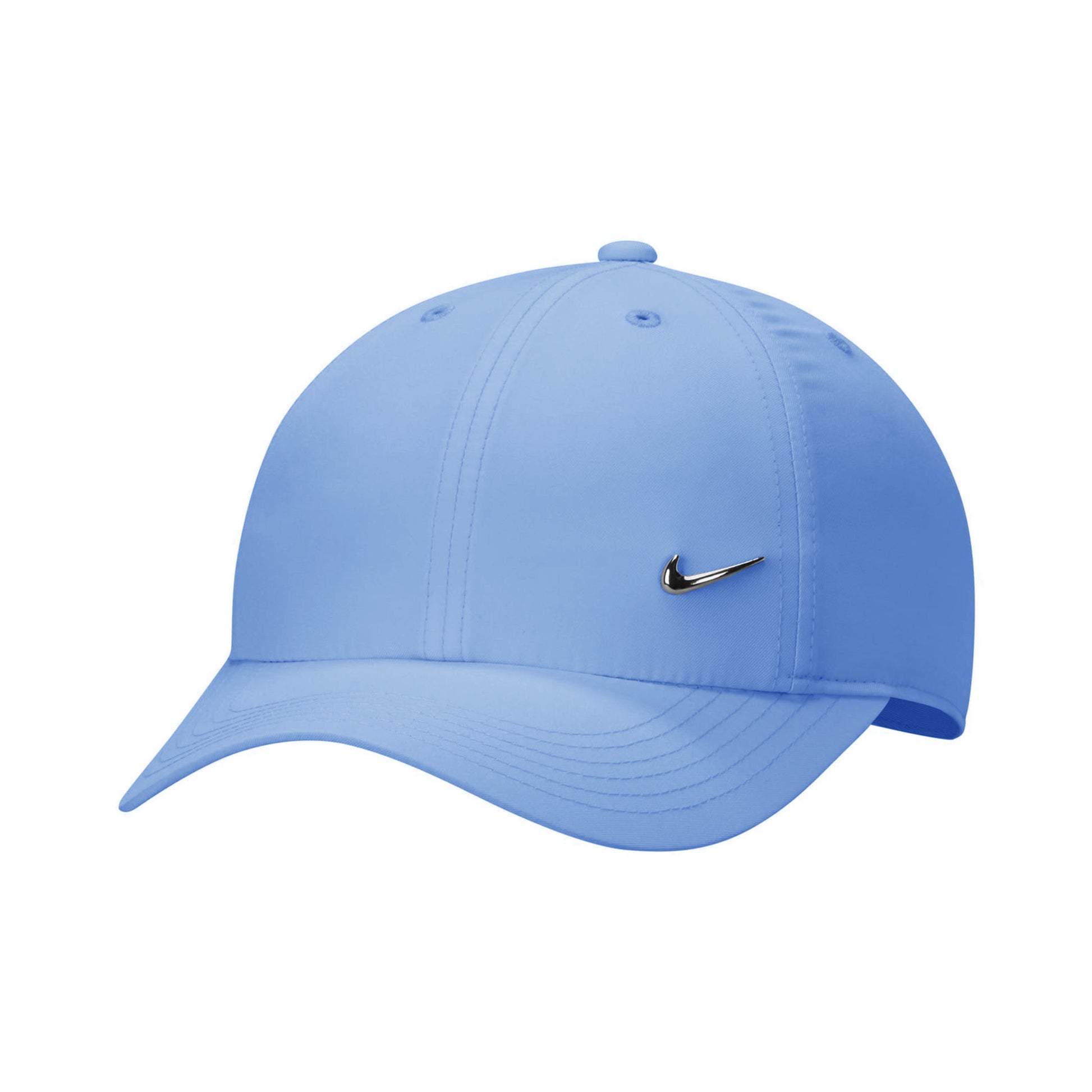 Nike Dri-FIT Club Metal Swoosh Cap Kinderen-lichtblauw
