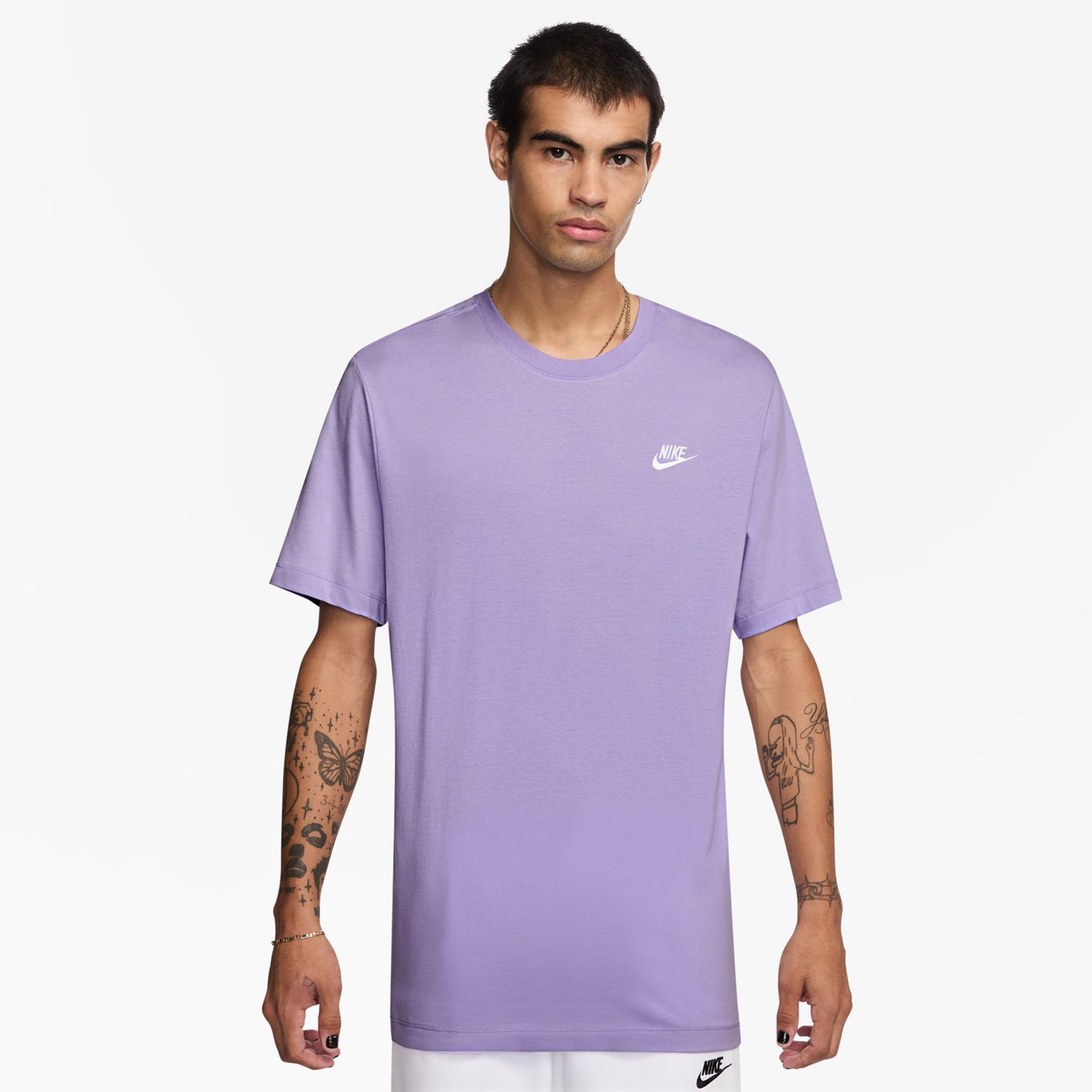 Nike Sportswear Club T-shirt Hommes - violet,