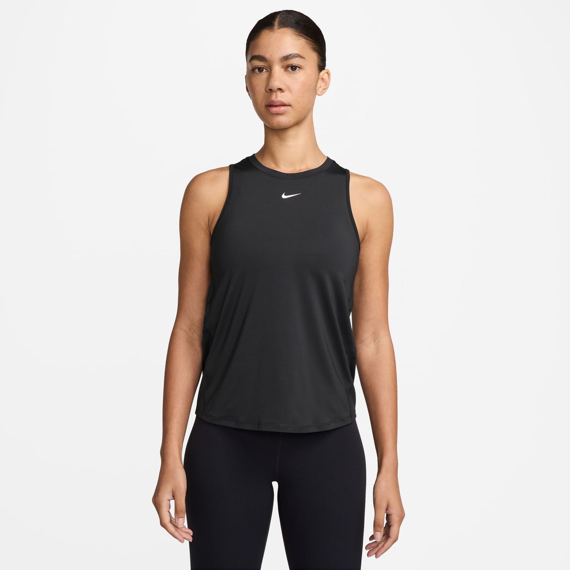 Nike One Classic Dri-FIT Tanktop Dames-Zwart