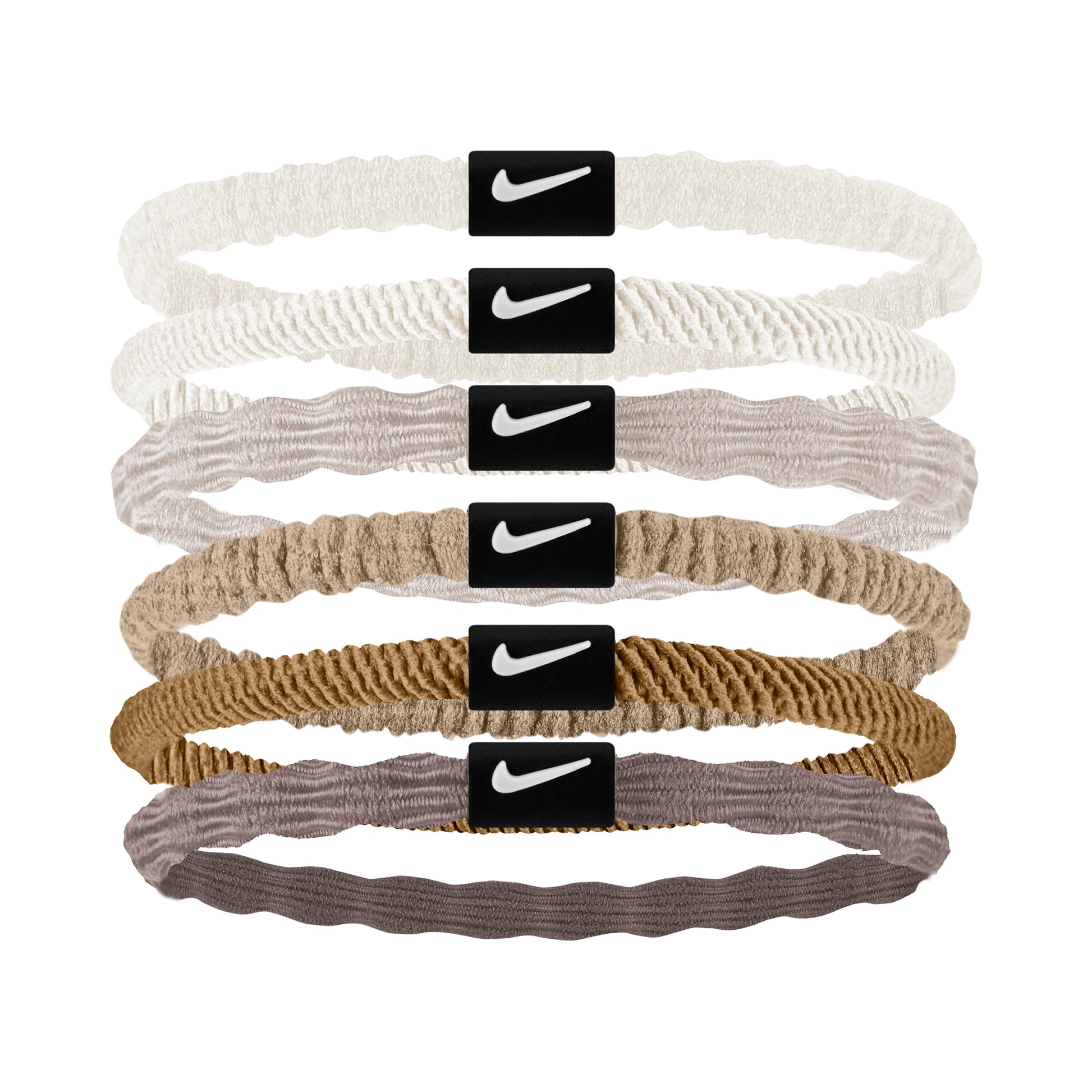 Nike Flex Haarband Verpakking 6 Stuks-Veelkleurig,Sand
