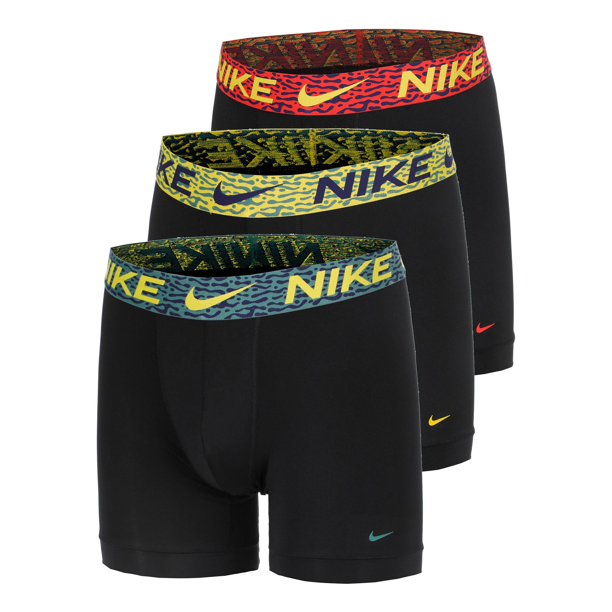 Nike Essential Micro Boxershort Heren-Zwart,Groen