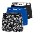 Essential Micro Boxershort Verpakking 3 stuks Heren - zwart, veelkleurig