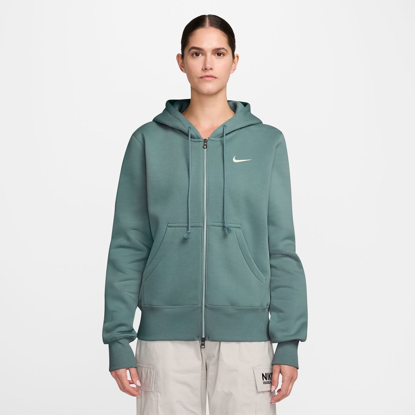 Nike Phoenix Fleece Full-Zip Sportjas Dames-Salie