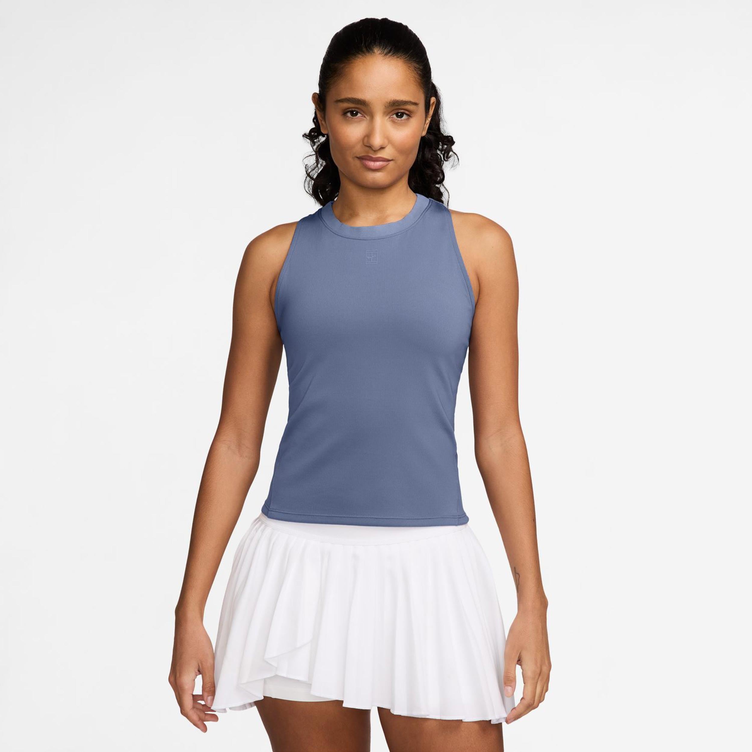 Nike Court Dri-Fit Advantage Débardeur Tank Top Femmes-Bleu Gris