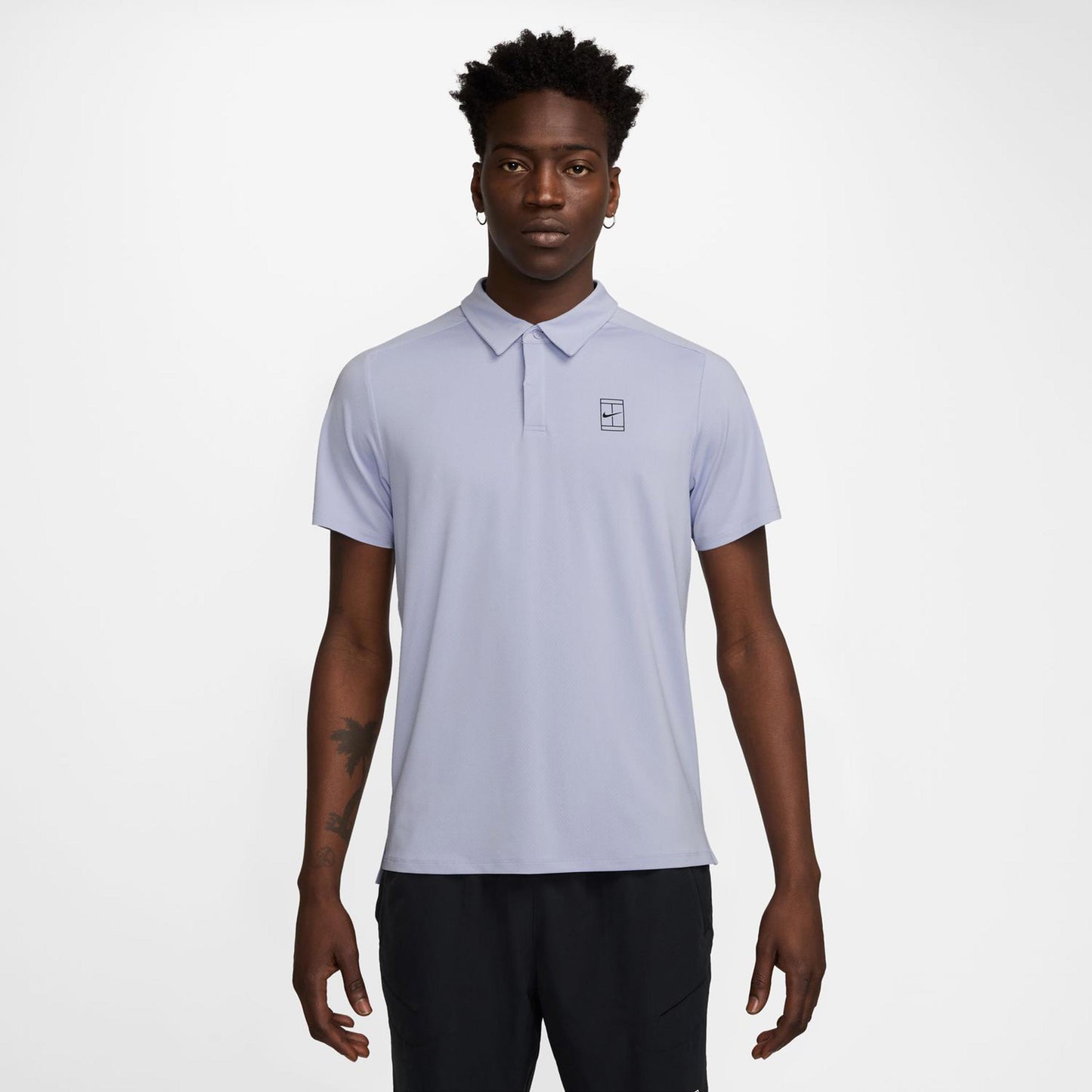 Nike Court Dri-Fit Advantage Polo Heren-Mauve