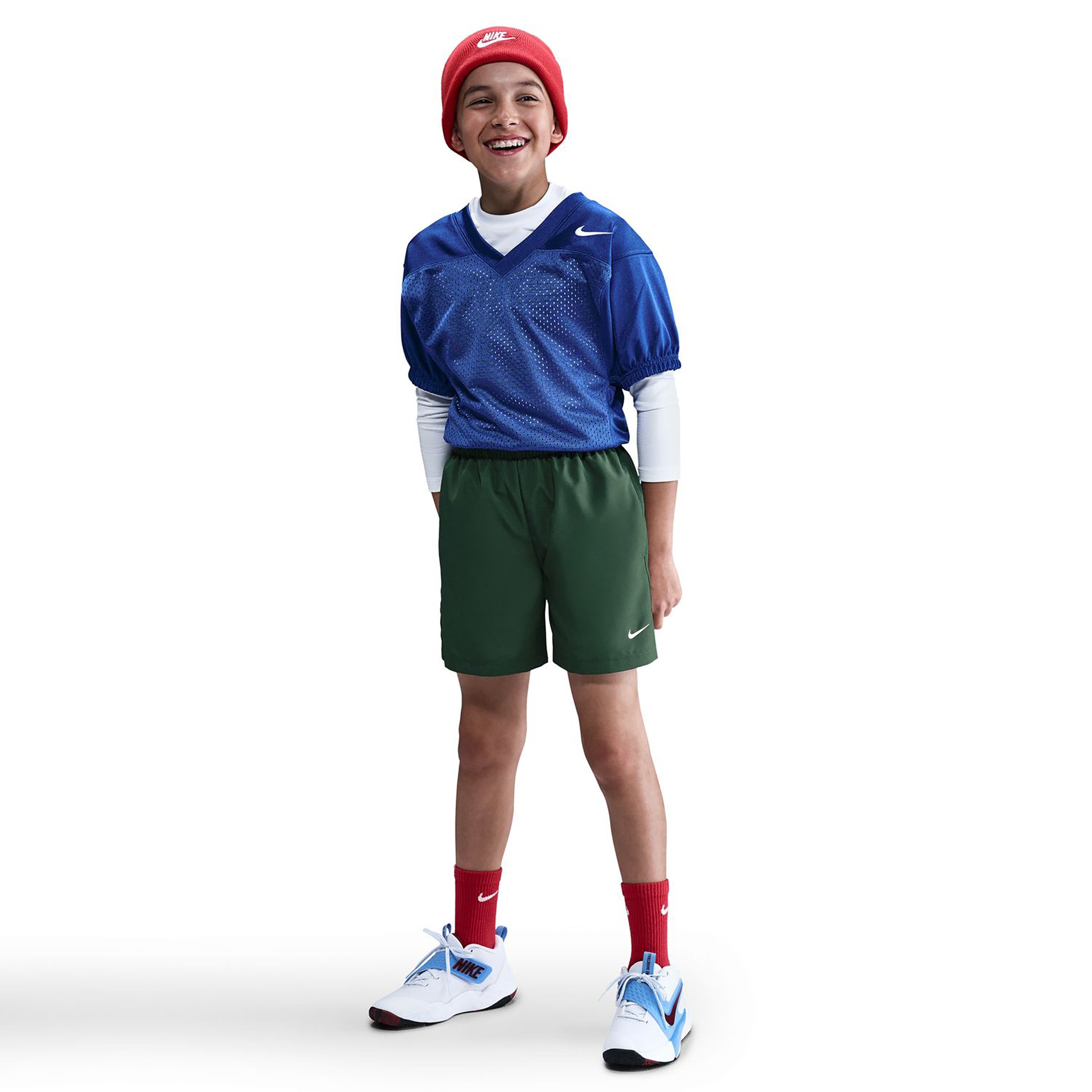 Nike Big Shorts Garçons-vert