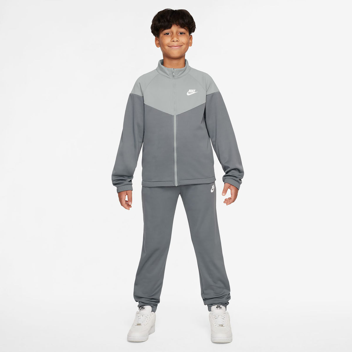 Nike Dri-Fit Full-Zip Survêtement Enfants-Gris