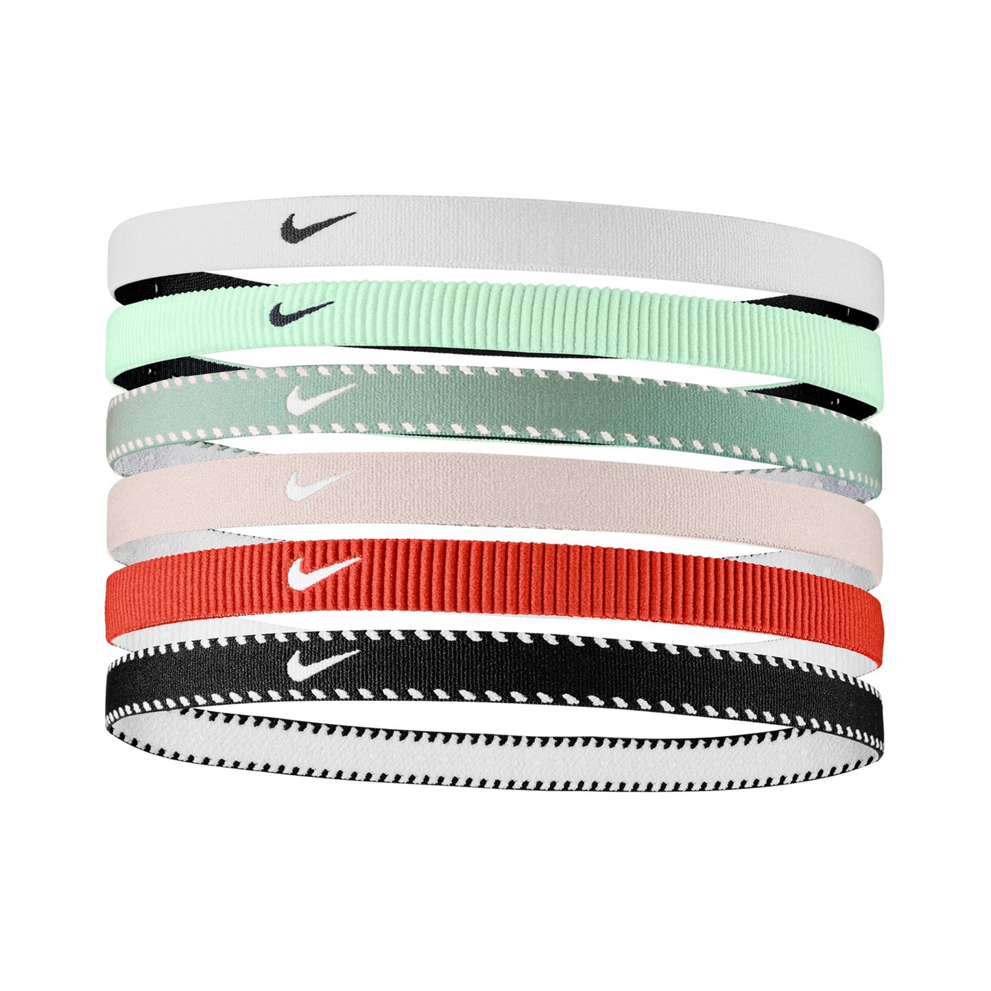 Nike Flex Classic Haarband-Zwart,Rood