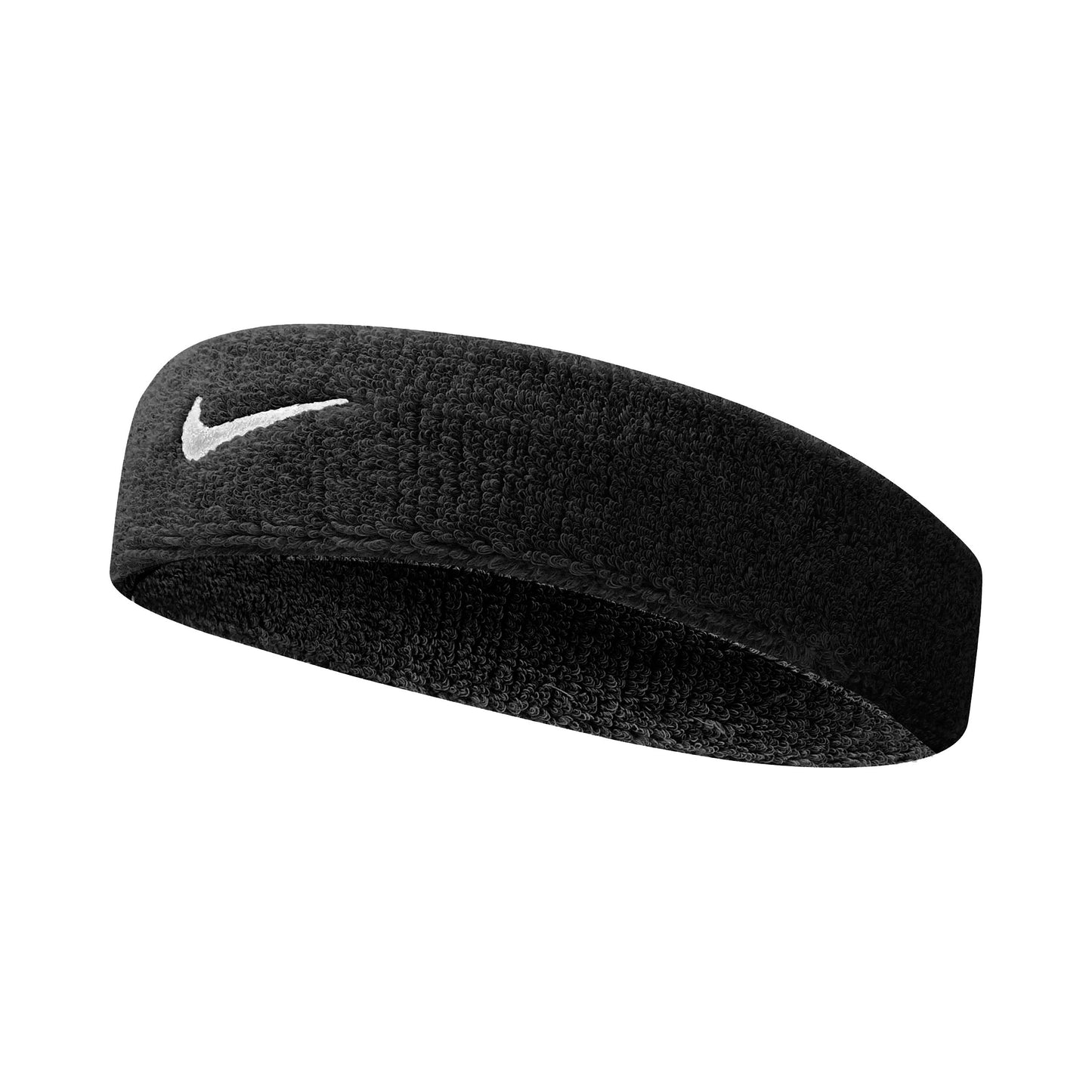 Nike Swoosh Classic Hoofdband Unisex - zwart, wit