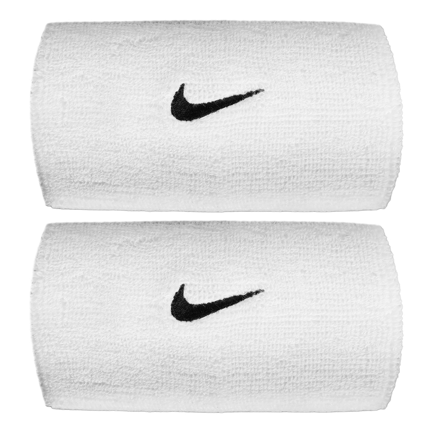 Nike Swoosh Classic Doublewide Poignet long - blanc, noir