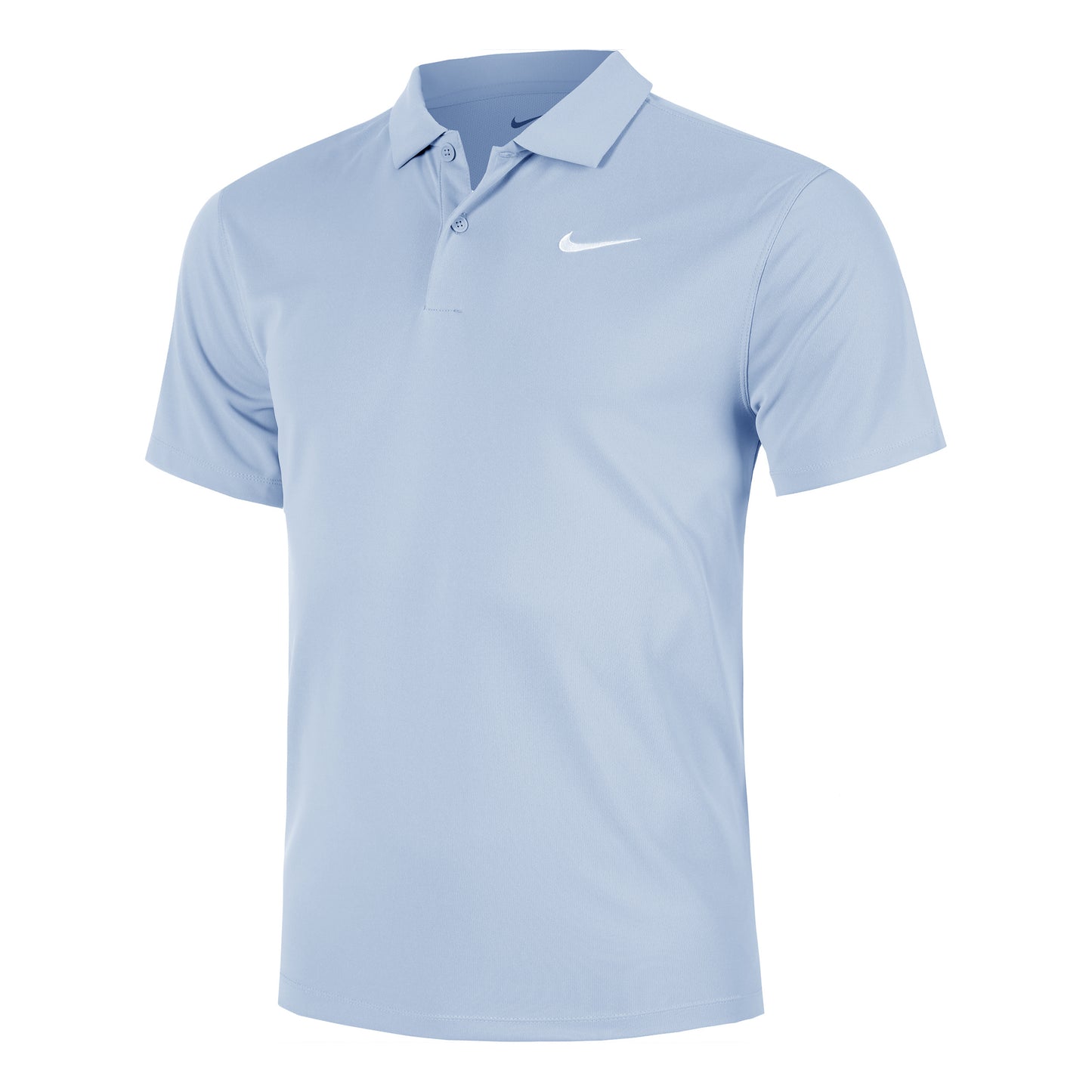 Nike Dri-Fit Victory Court Solid Polo Heren - grijs