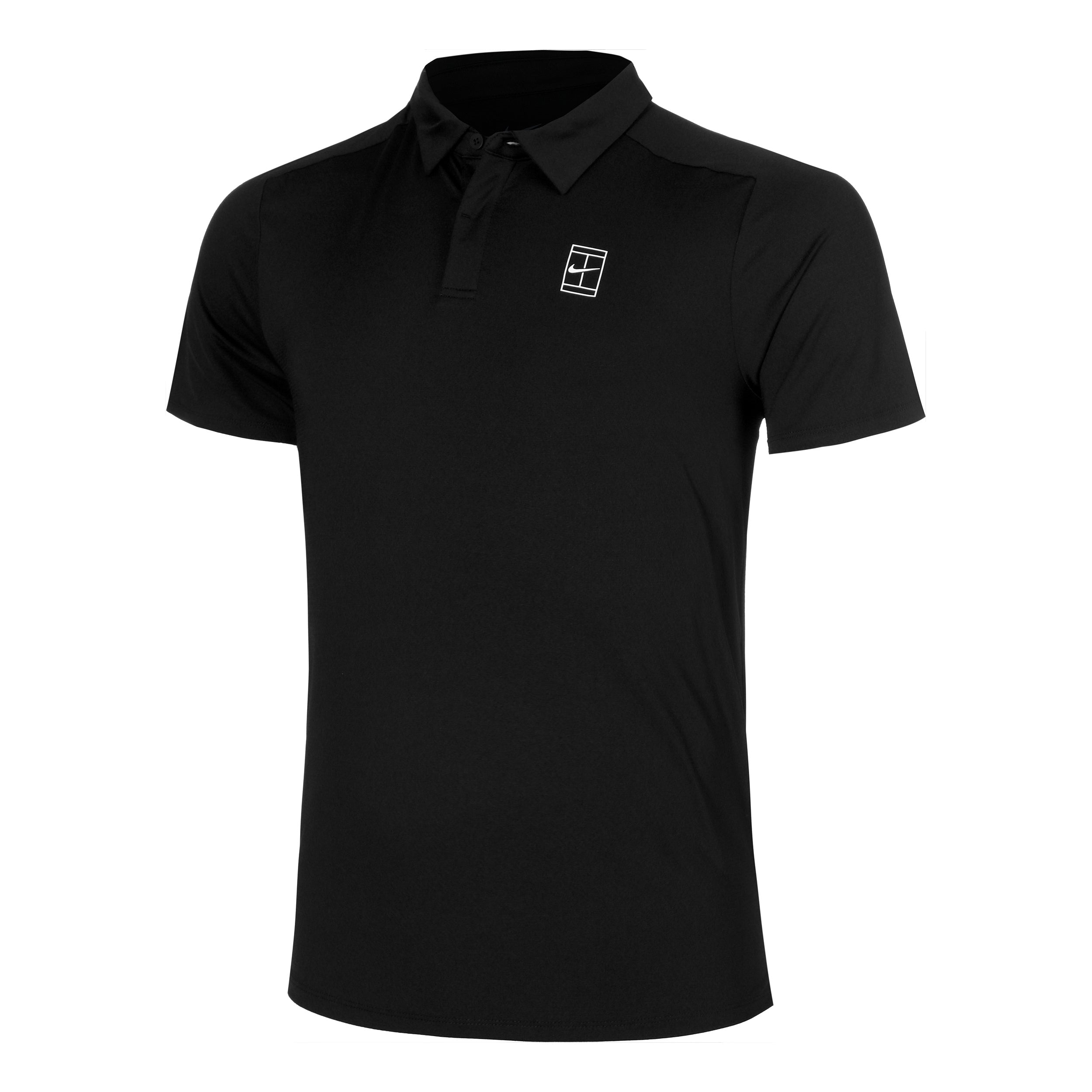 Nike Court Dri-FIT Advantage Polo Heren-zwart