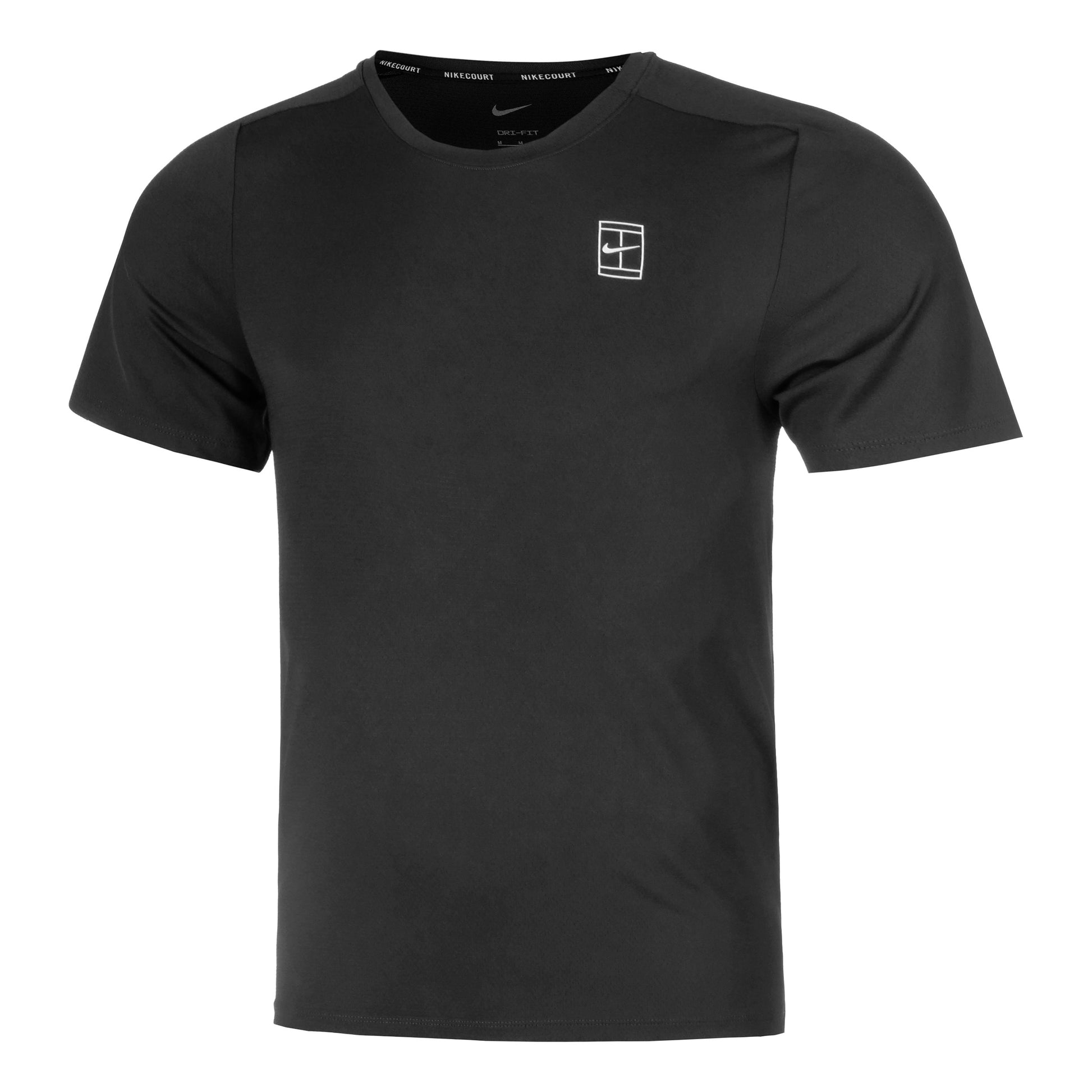 Nike Court Dri-Fit Advantage T-shirt Heren-Zwart,Wit