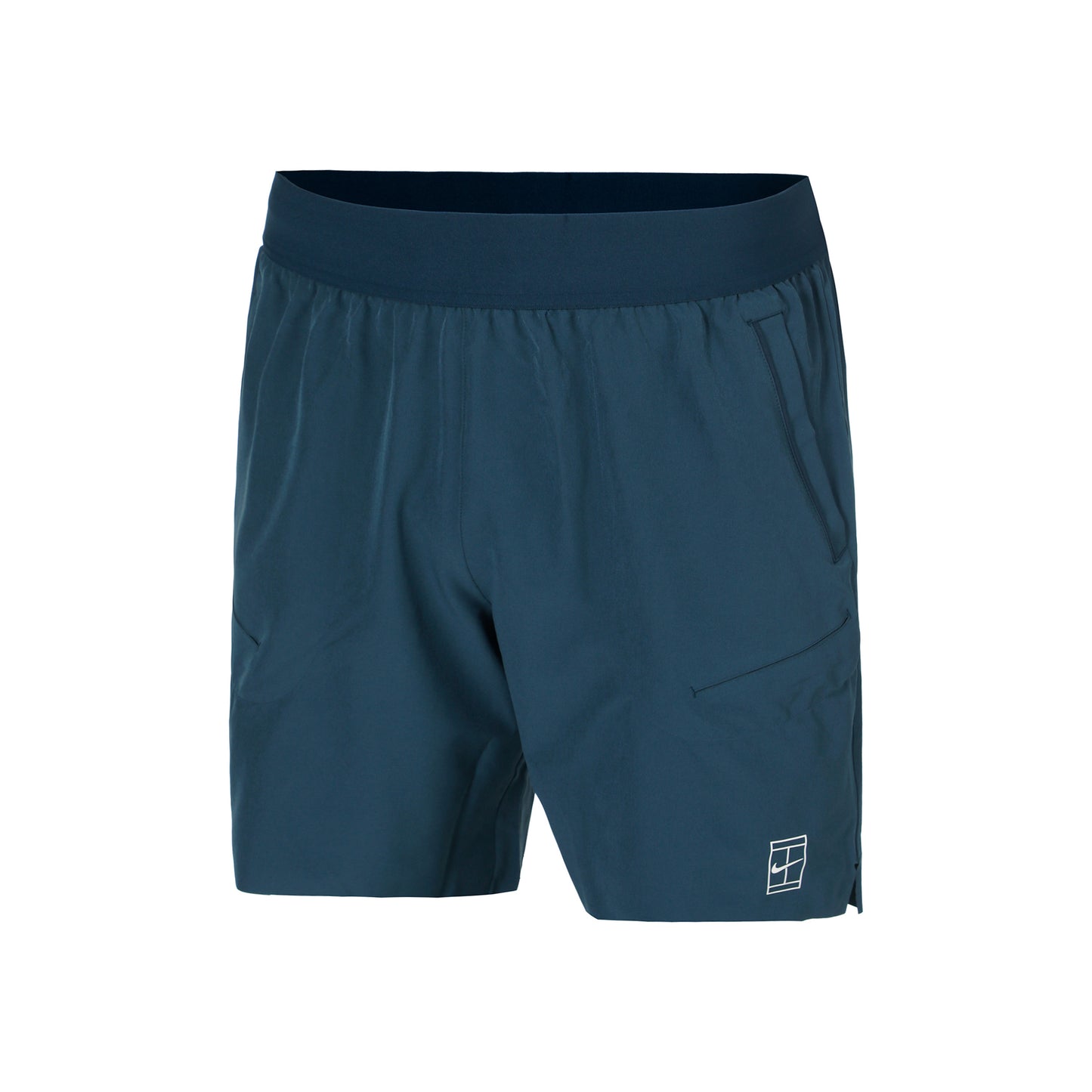 Nike Court Dri-Fit Advantage 6in Shorts Heren-Donkerblauw,Wit