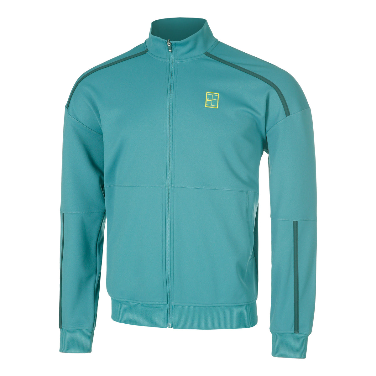 Nike Court Heritage Trainingsjack Heren - petrolblauw