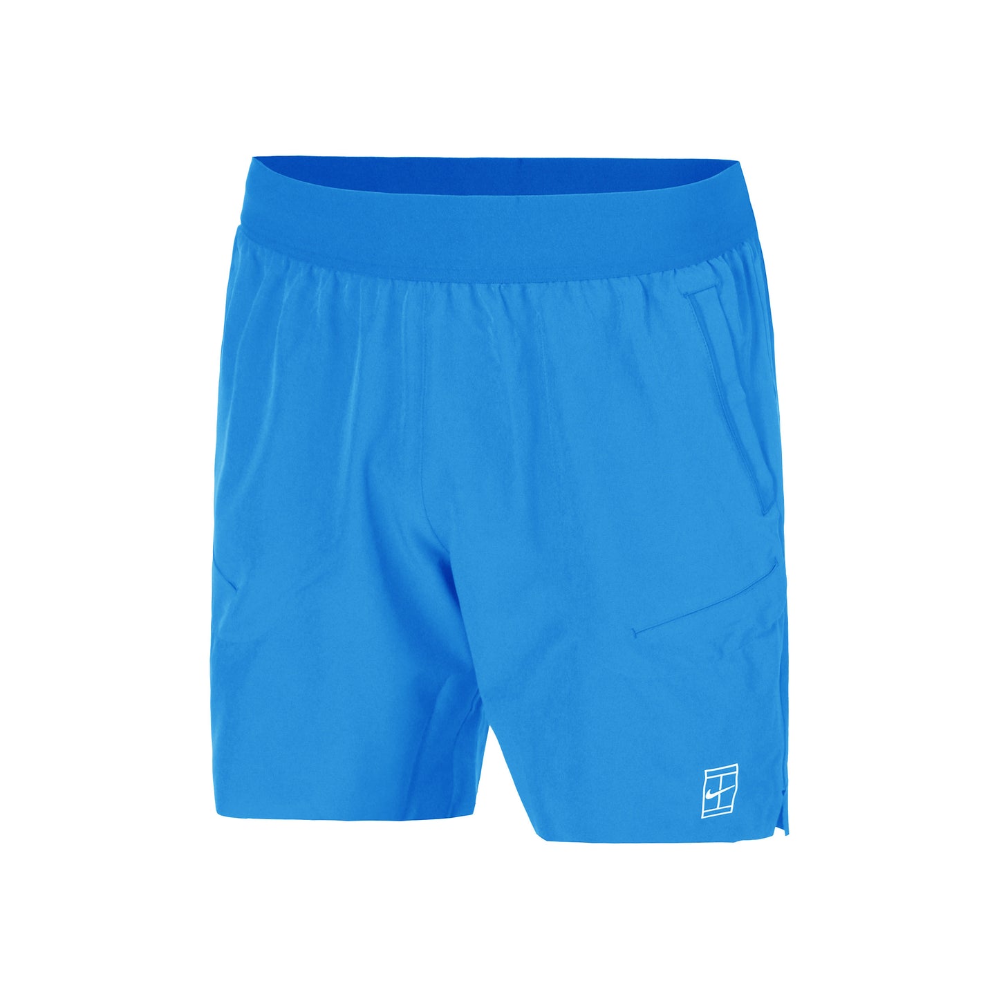 Nike Court Dri-Fit Advantage 6in Shorts Heren-Blauw,Wit