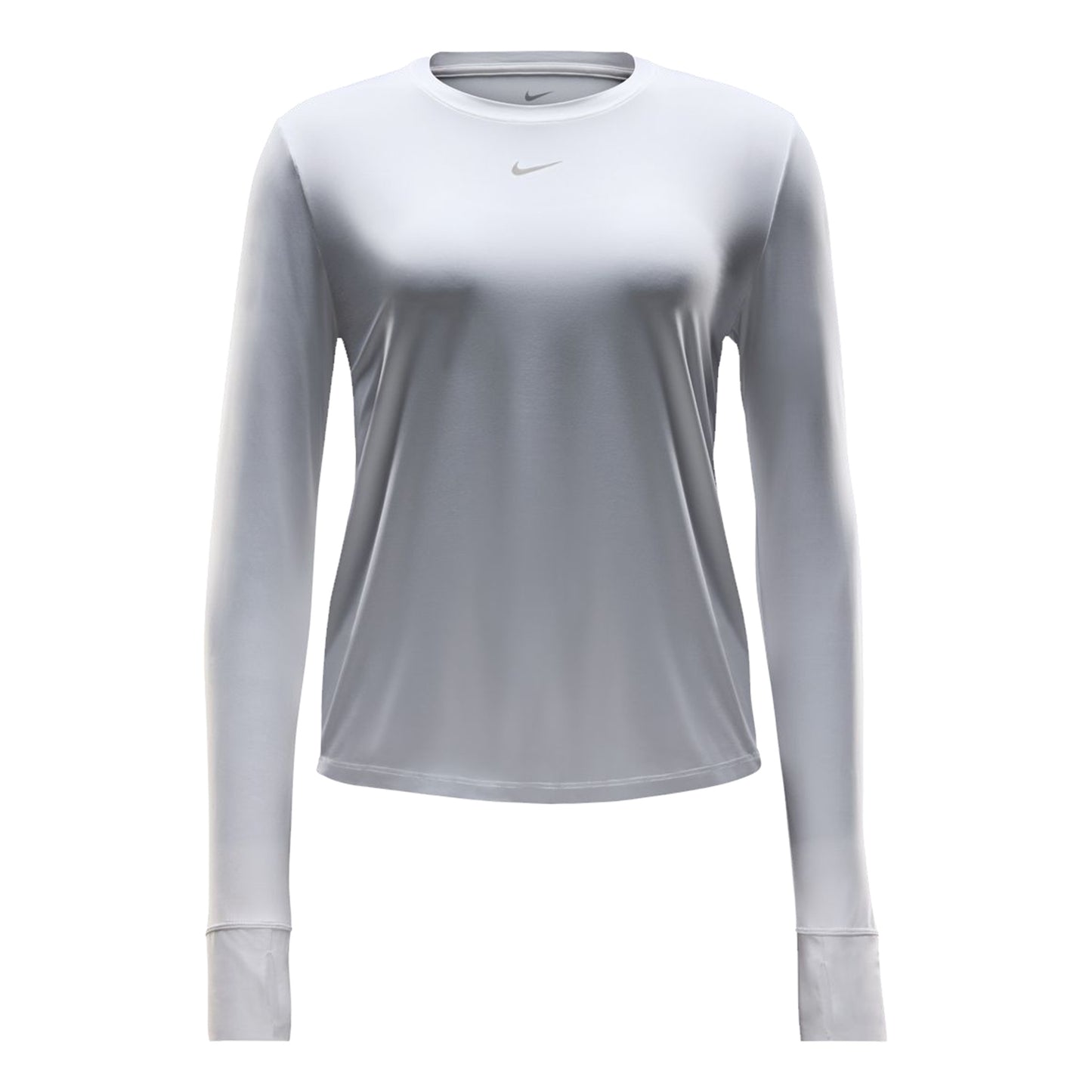 Nike One Classic Dri-Fit Longsleeve Dames - wit, zwart