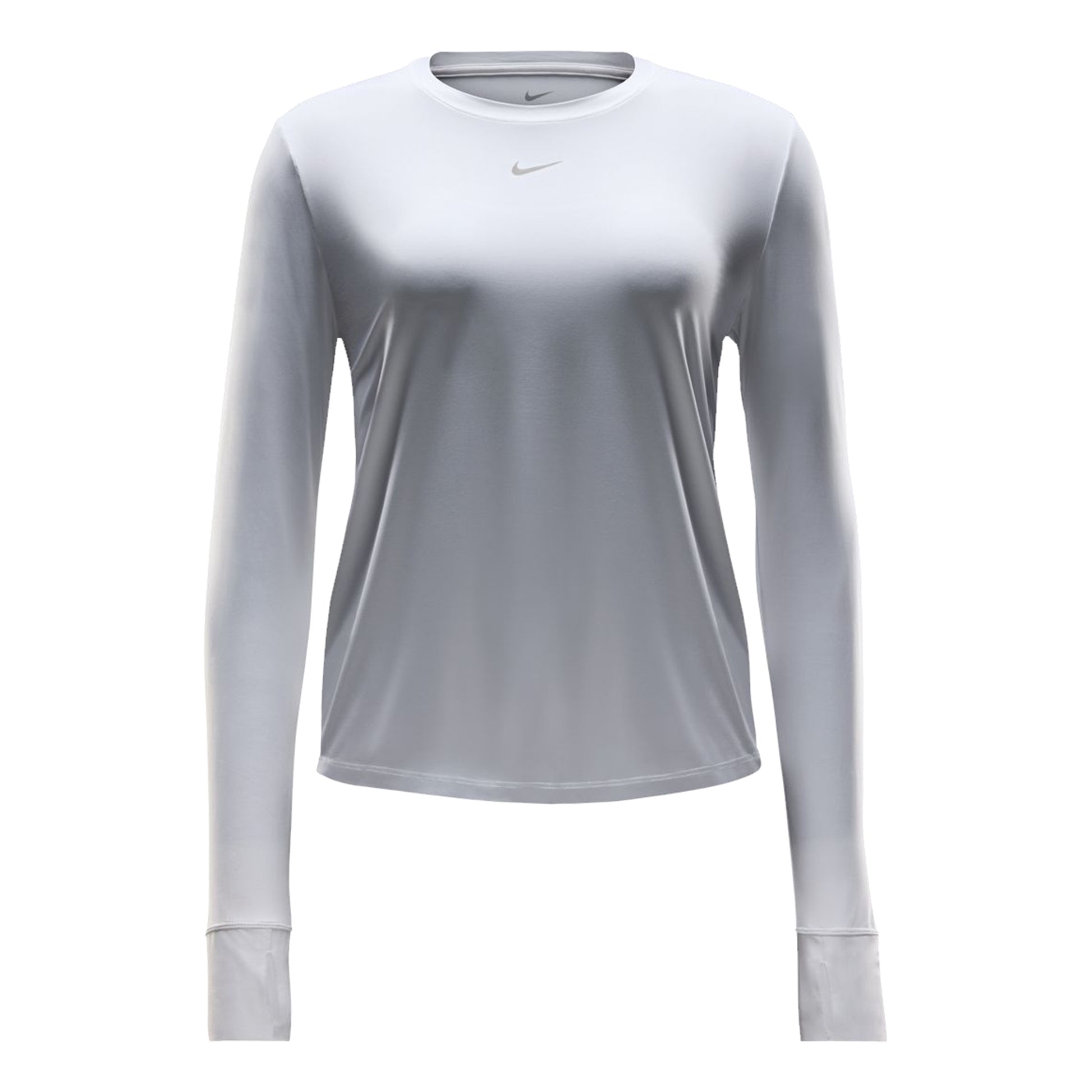 Nike One Classic Dri-Fit Longsleeve Dames - wit, zwart