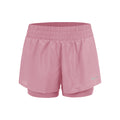 Dri-Fit One Mid Rise 2in1 3in Shorts Dames - oud roze, zilver