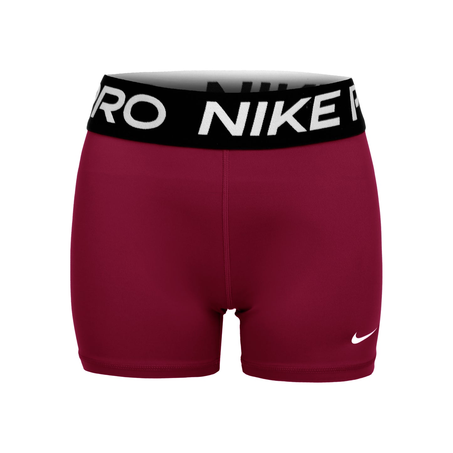 Nike Dri-Fit Big Kids 3in Shorts Filles - rouge vin, noir