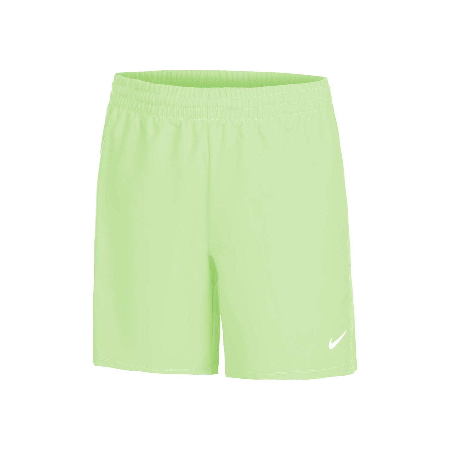 Nike Big Shorts Garçons - jaune citron, blanc