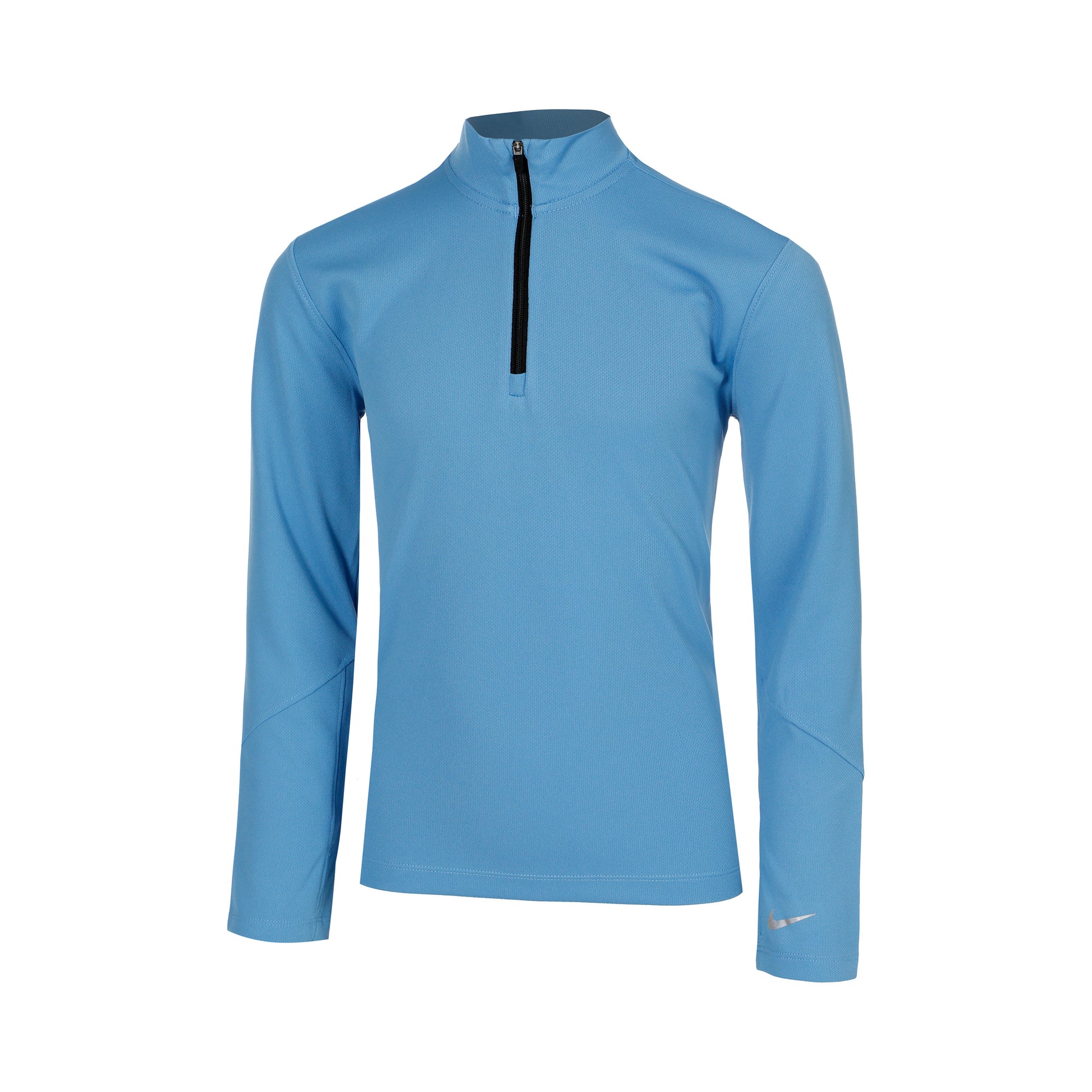 Nike Dri-Fit Longsleeve Jongens - blauw, zilver