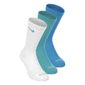 Everyday Plus Cushioned Chaussettes de sport Pack de 3 Unisex - multicouleur, sauge