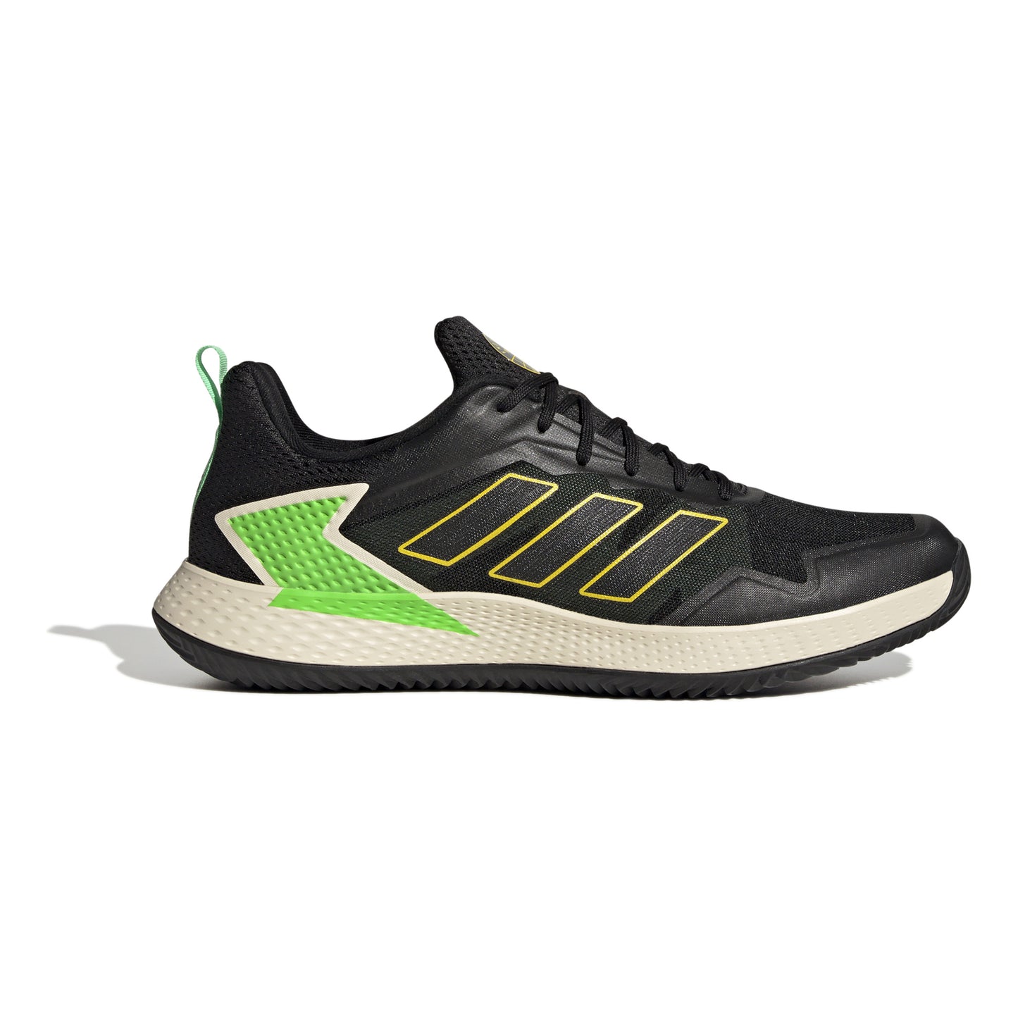 adidas Defiant Speed Gravelschoen Heren - zwart, neongroen