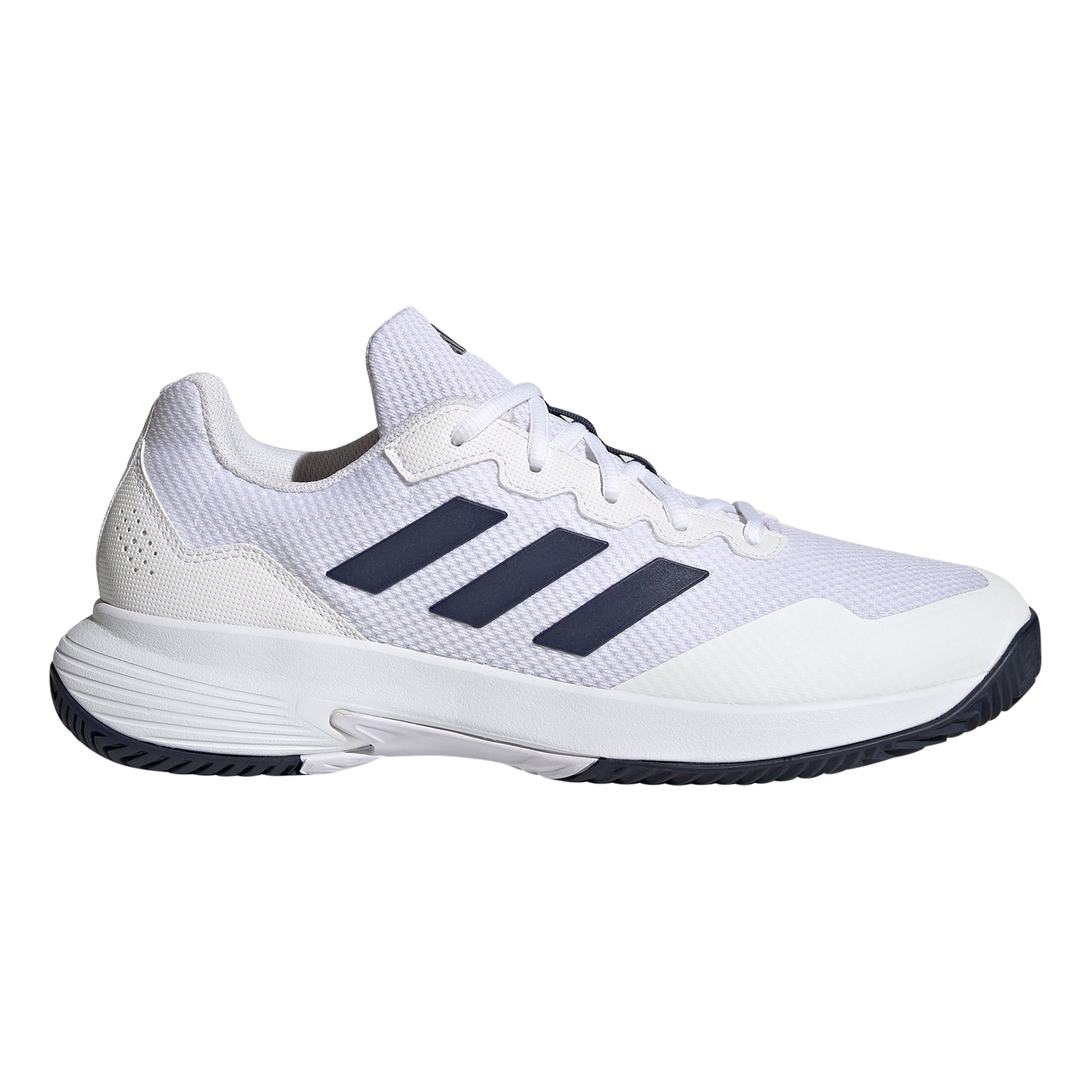 adidas Gamecourt 2 Allcourt schoen Heren - wit, donkerblauw