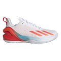 adizero Cybersonic Gravelschoen Dames - wit, oranje