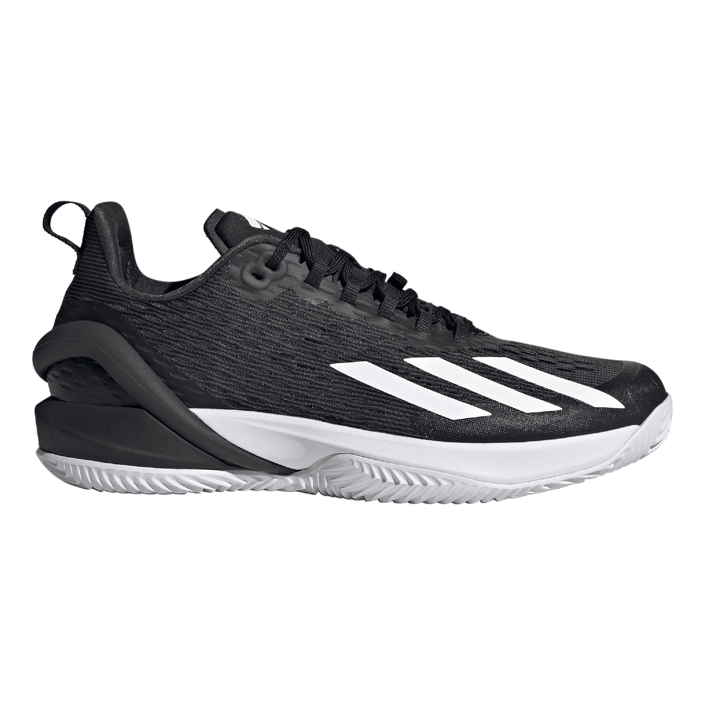 adidas Adizero Cybersonic Gravelschoen Heren - zwart, wit