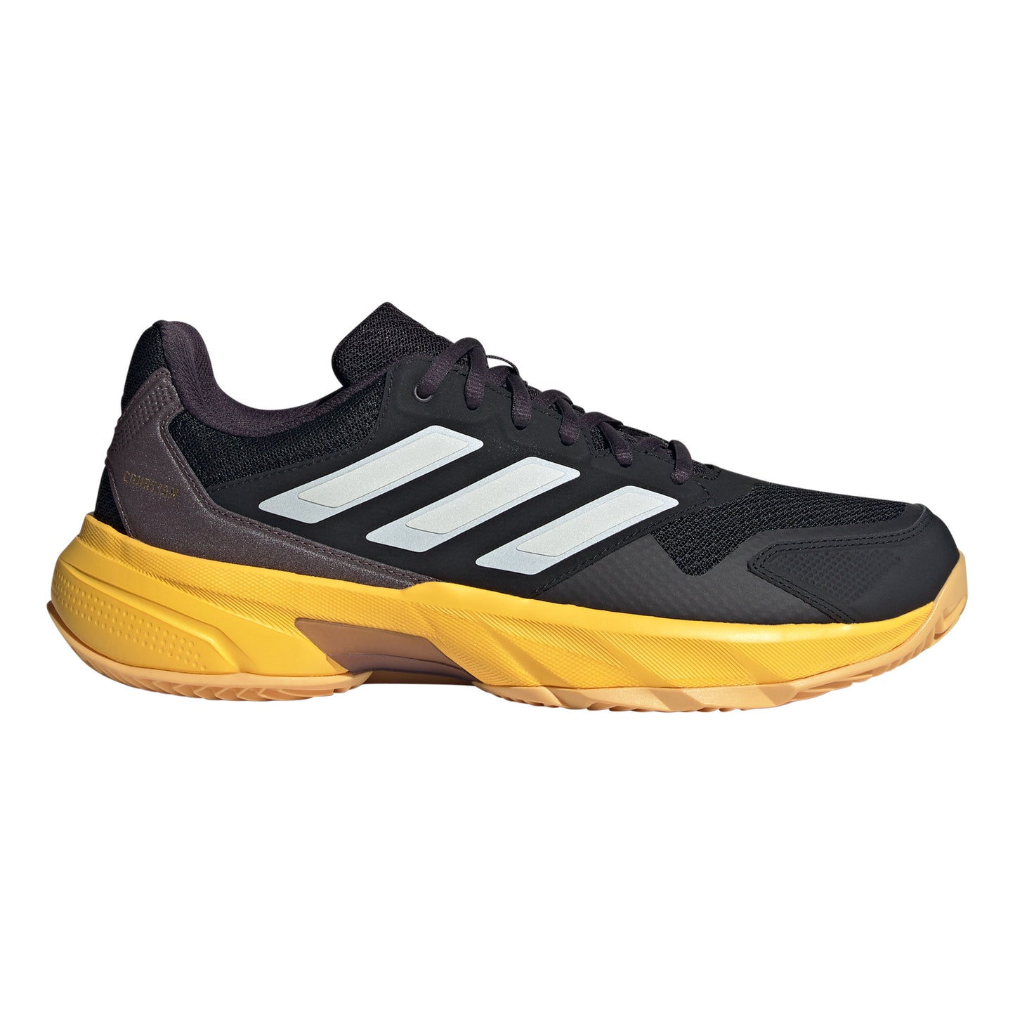 adidas CourtJam Control 3 Chaussures toutes surfaces Hommes - orange, noir