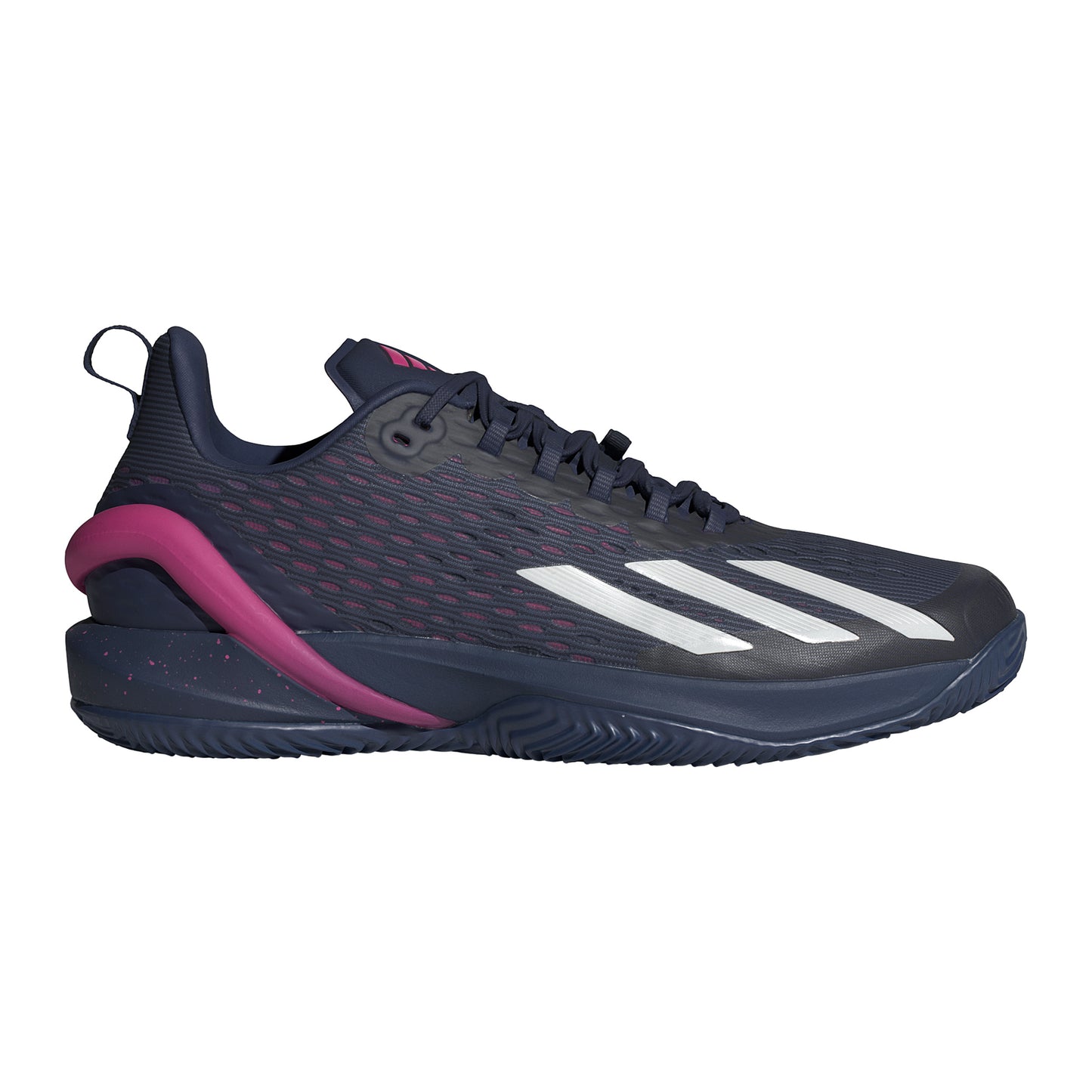 adidas Adizero Cybersonic Chaussure terre battue Hommes - bleu foncé, blanc