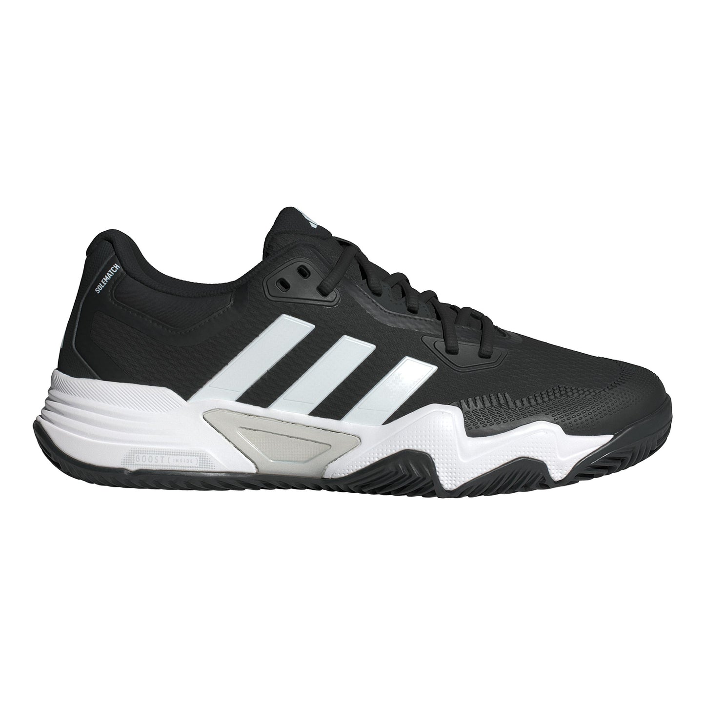 adidas Solematch Control 2 Gravelschoen Heren - zwart, wit