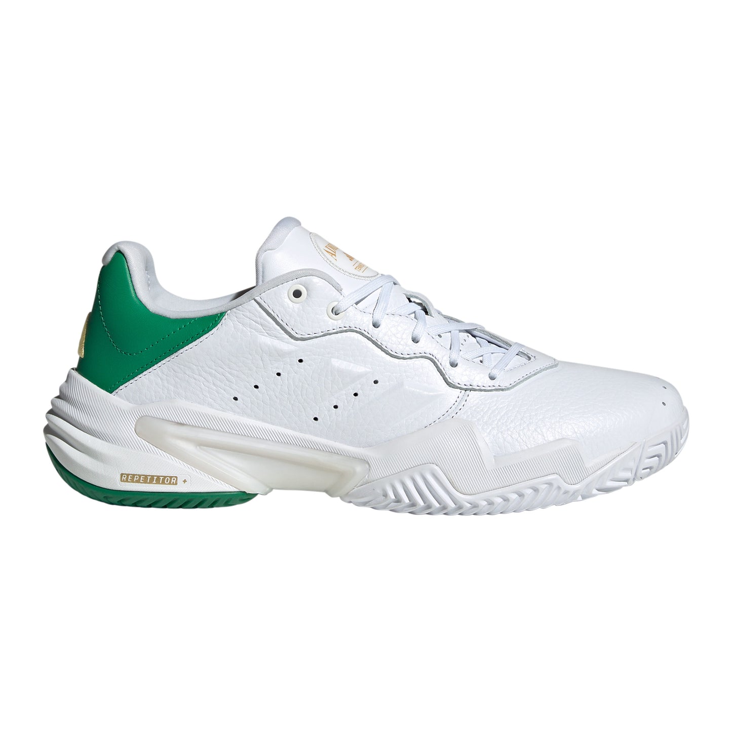 adidas Barricade Leather 13 Allcourt schoen Heren - wit, groen