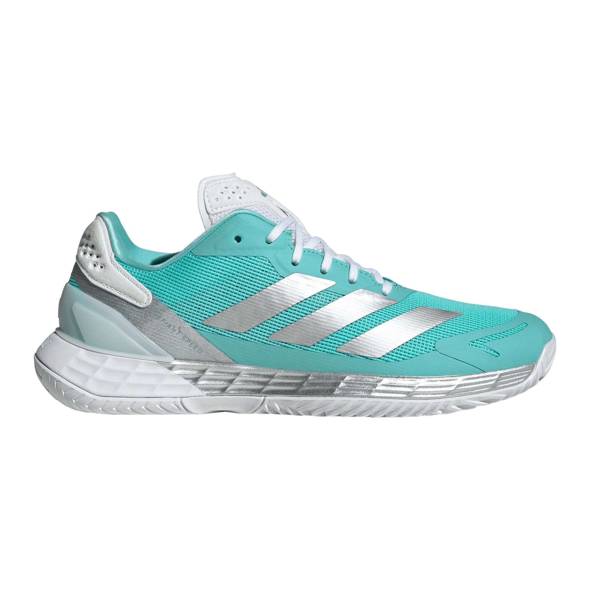 adidas Defiant Speed 2 Chaussures toutes surfaces Femmes - turquoise, argent
