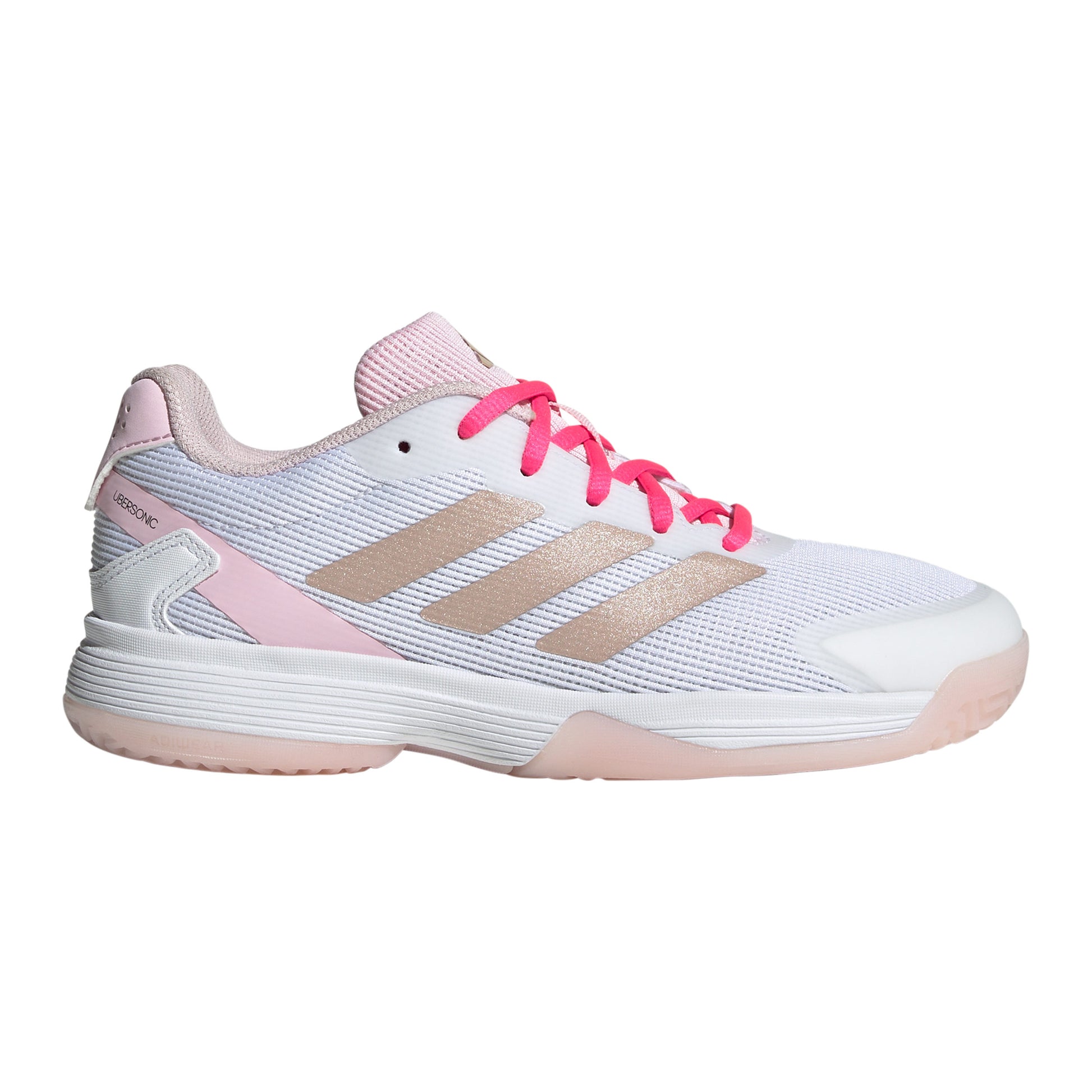 adidas Ubersonic Chaussures toutes surfaces Enfants - blanc, rosé