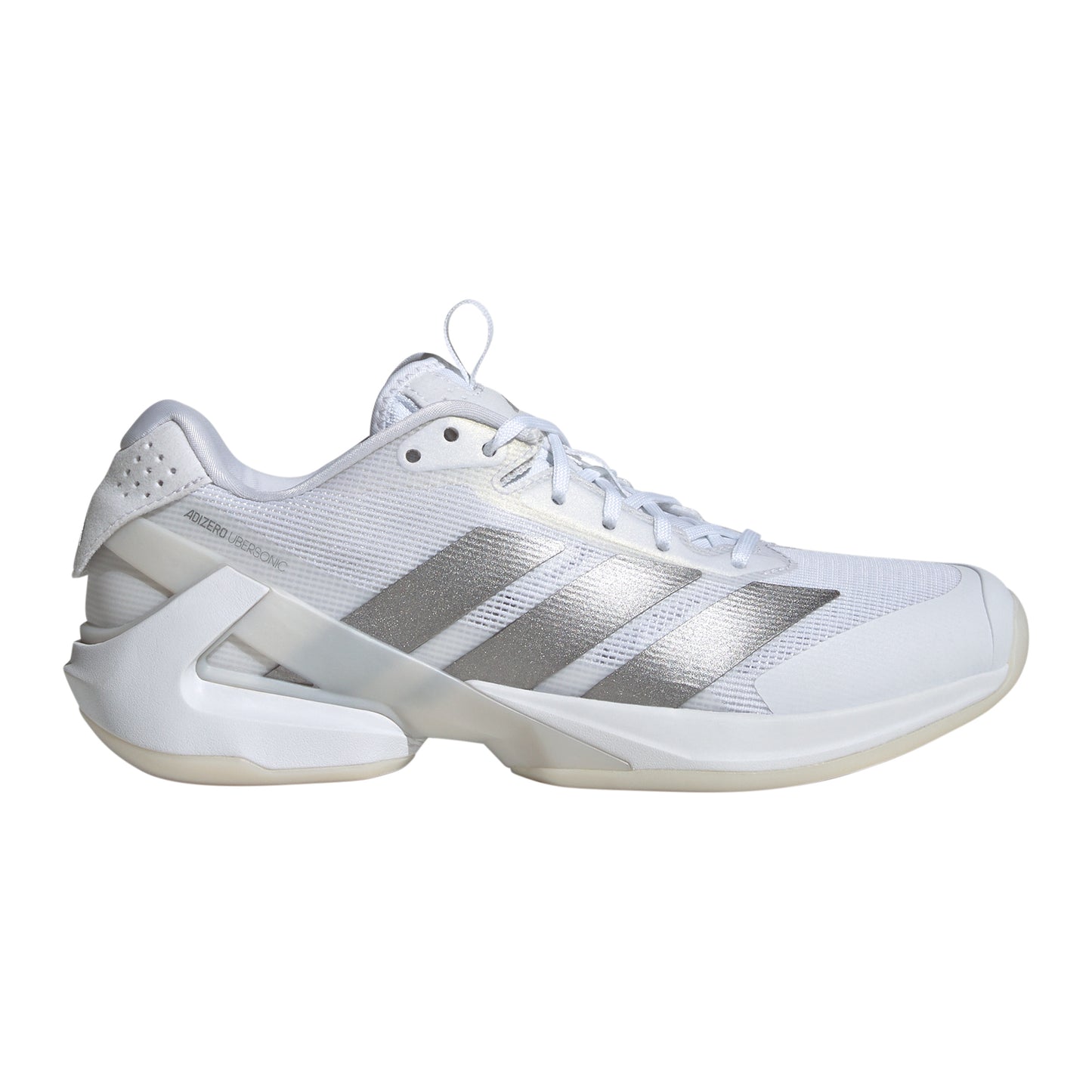 adidas adizero Ubersonic 5 Chaussures toutes surfaces Femmes - blanc, argent