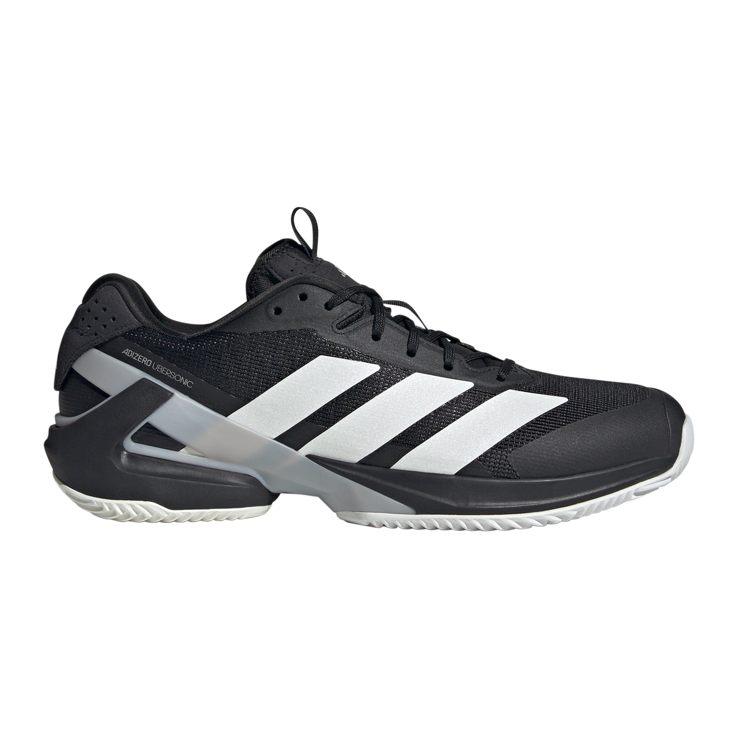 adidas adizero Ubersonic 5 Gravelschoen Heren - zwart, zilver