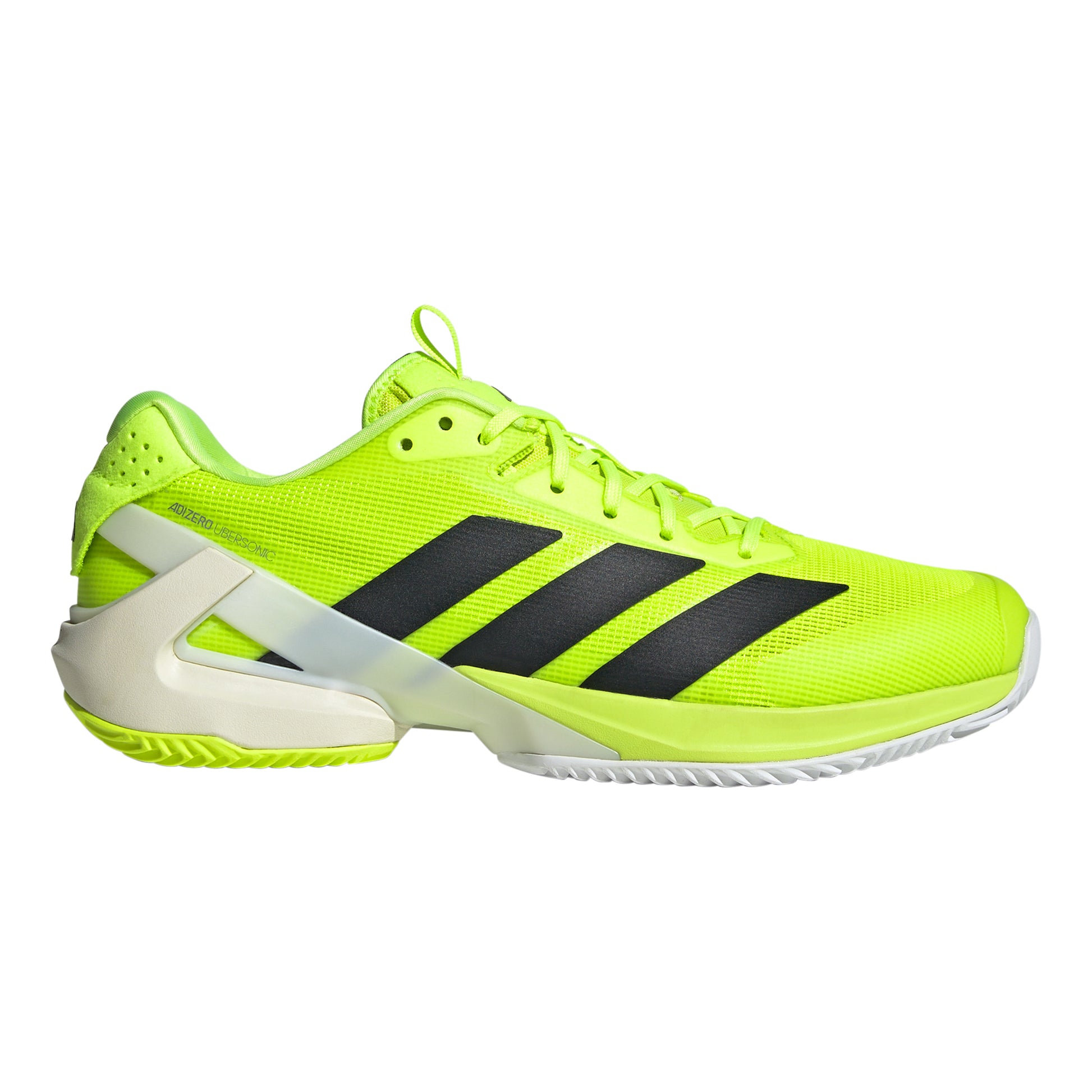 adidas adizero Ubersonic 5 Chaussure terre battue Hommes - jaune lemon, noir