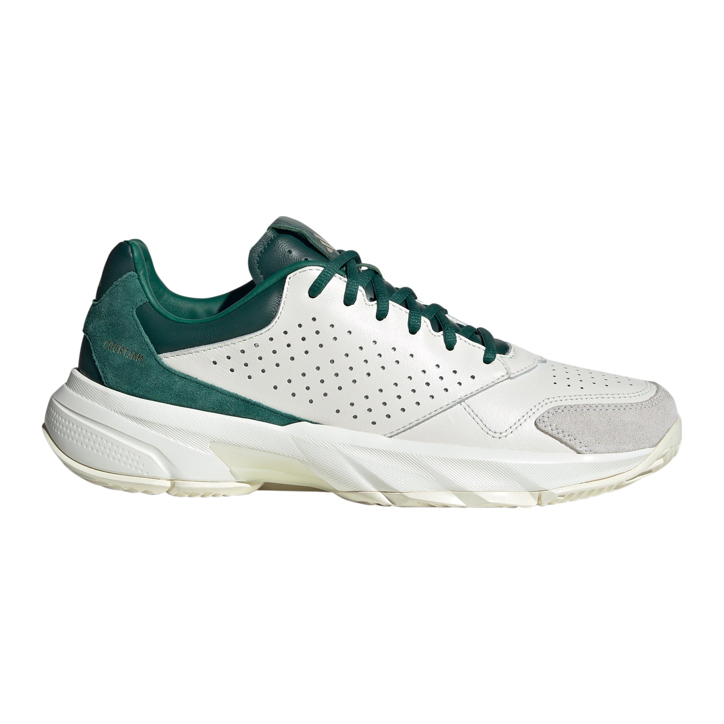 adidas CourtJam Control 3 Allcourt schoen Heren - wit, donkergroen