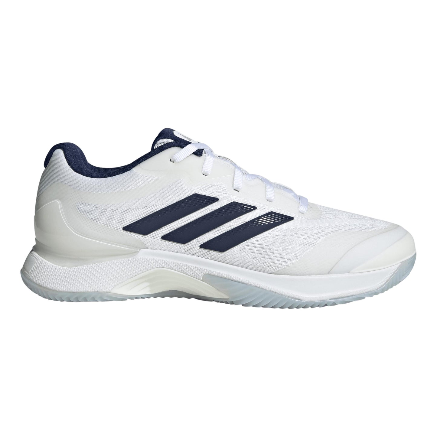 adidas Avacourt 3 Gravelschoen Dames - wit, donkerblauw