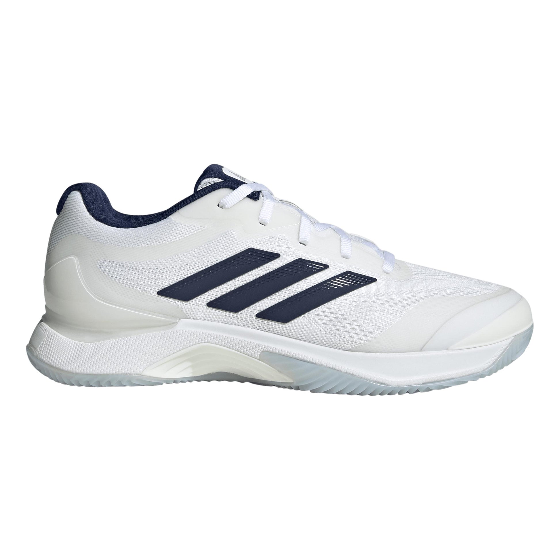 adidas Avacourt 3 Gravelschoen Dames - wit, donkerblauw