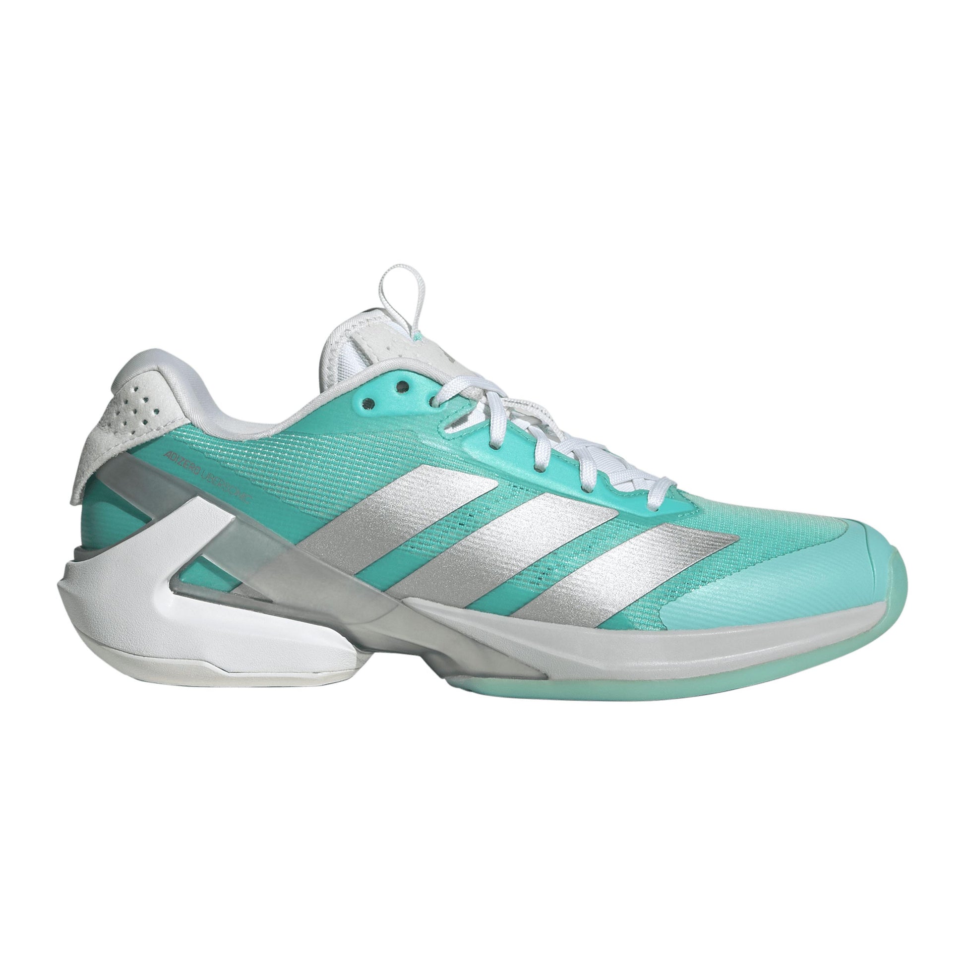 adidas adizero Ubersonic 5 Chaussures toutes surfaces Femmes - menthe, argent